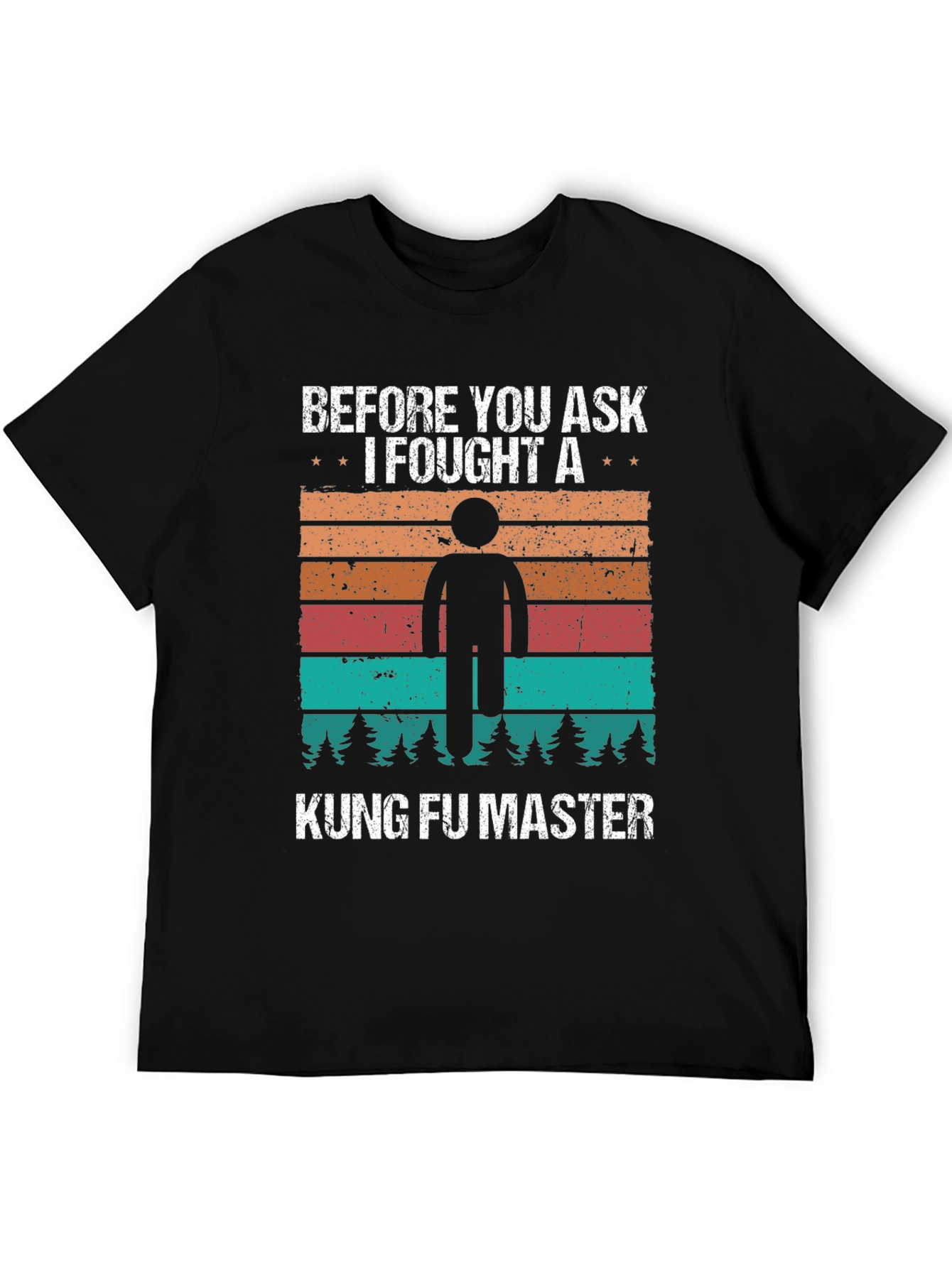 Kung Fu Master Amputee Humor T-Shirt