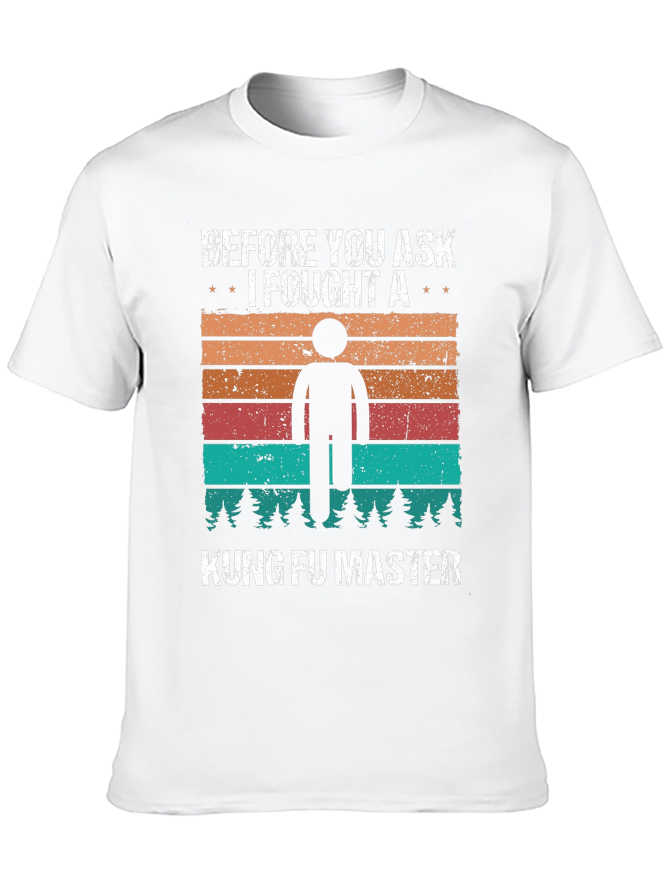 Kung Fu Master Amputee Humor T-Shirt