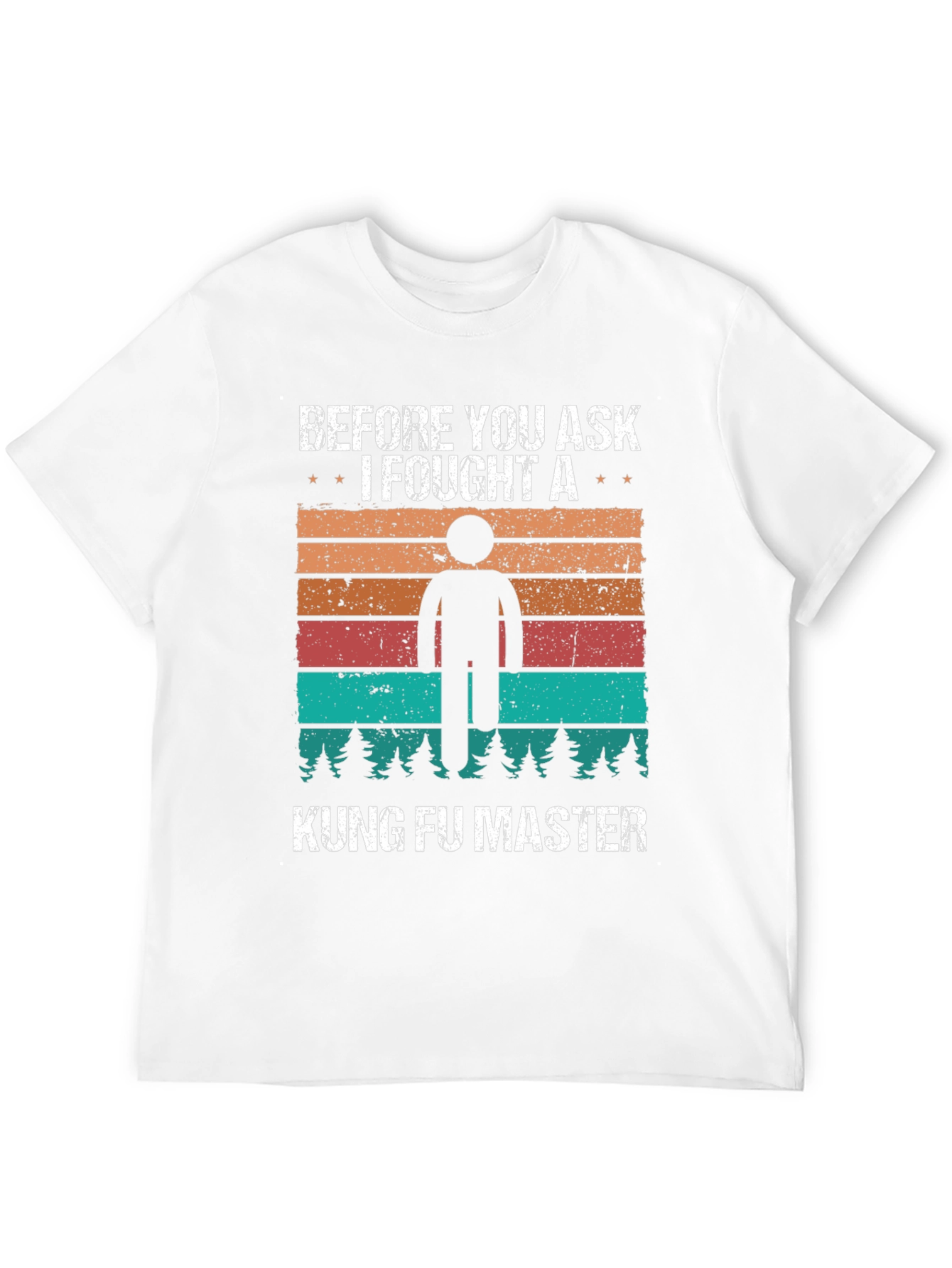 Kung Fu Master Amputee Humor T-Shirt