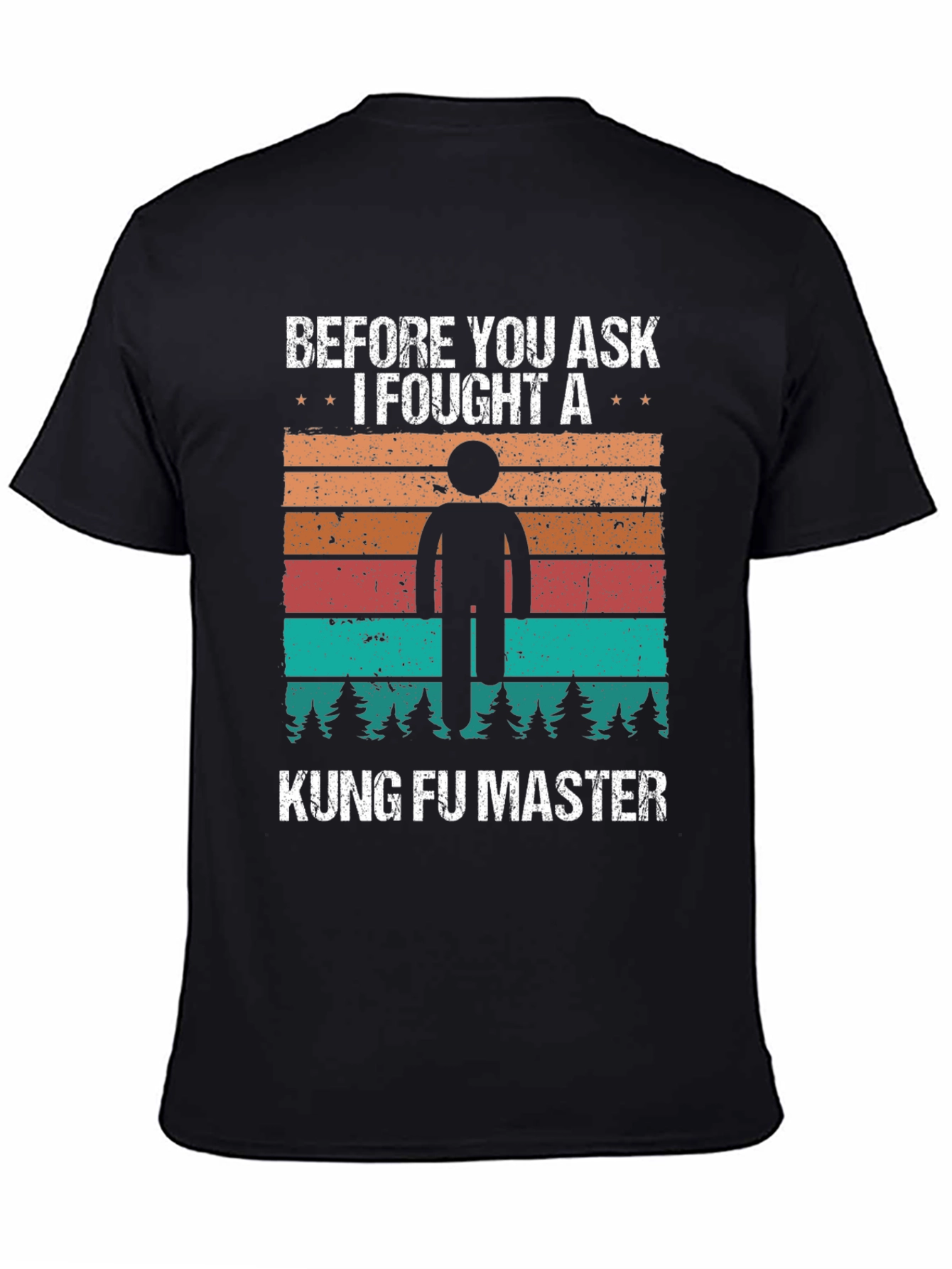 Kung Fu Master Amputee Humor T-Shirt