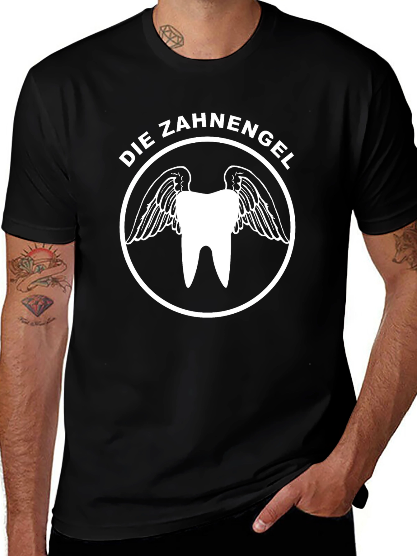 Die Zahnengel T-Shirt - Dental Angel Graphic Tee