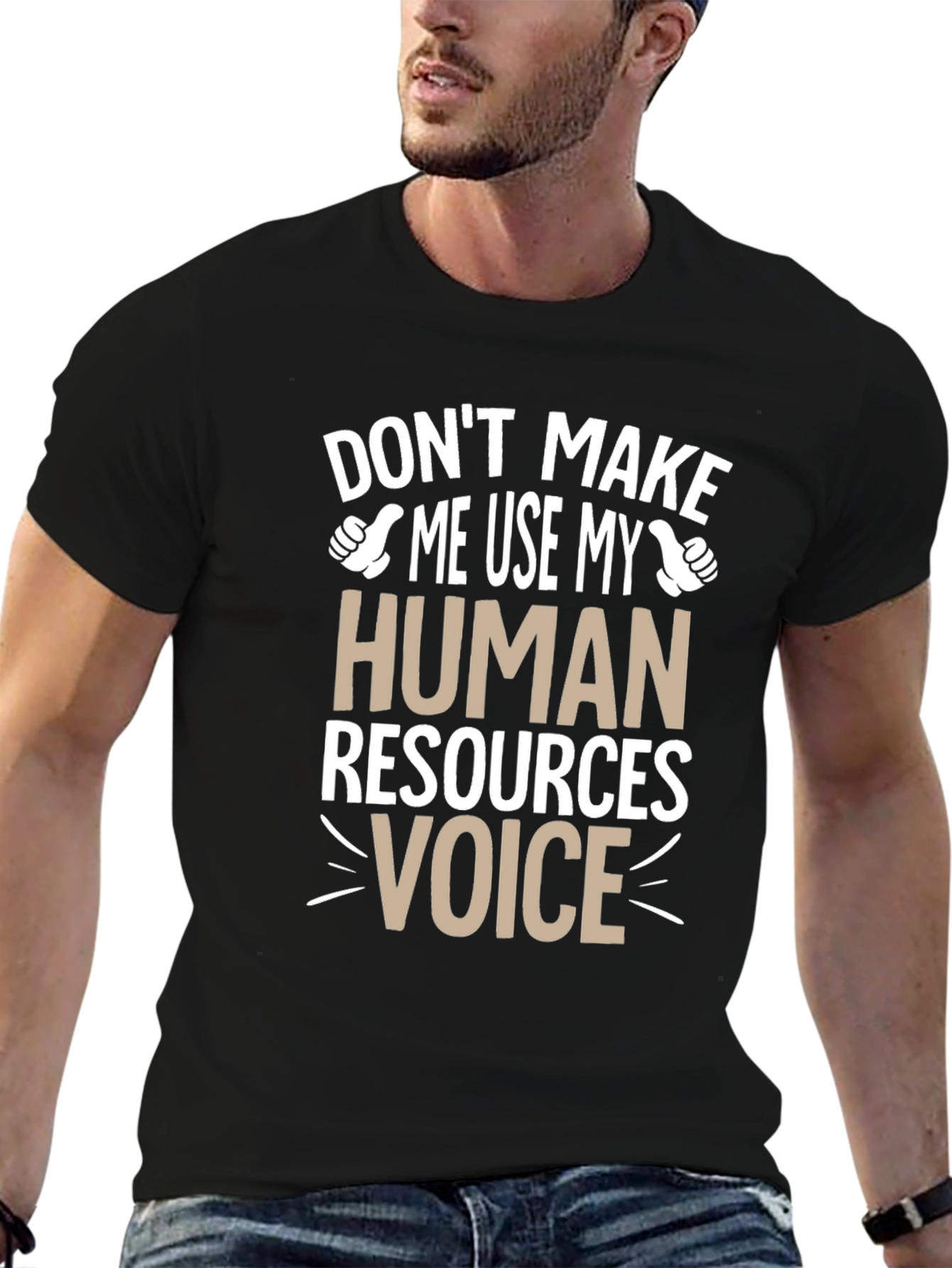 Funny Human Resources T-Shirt - HR Voice Tee