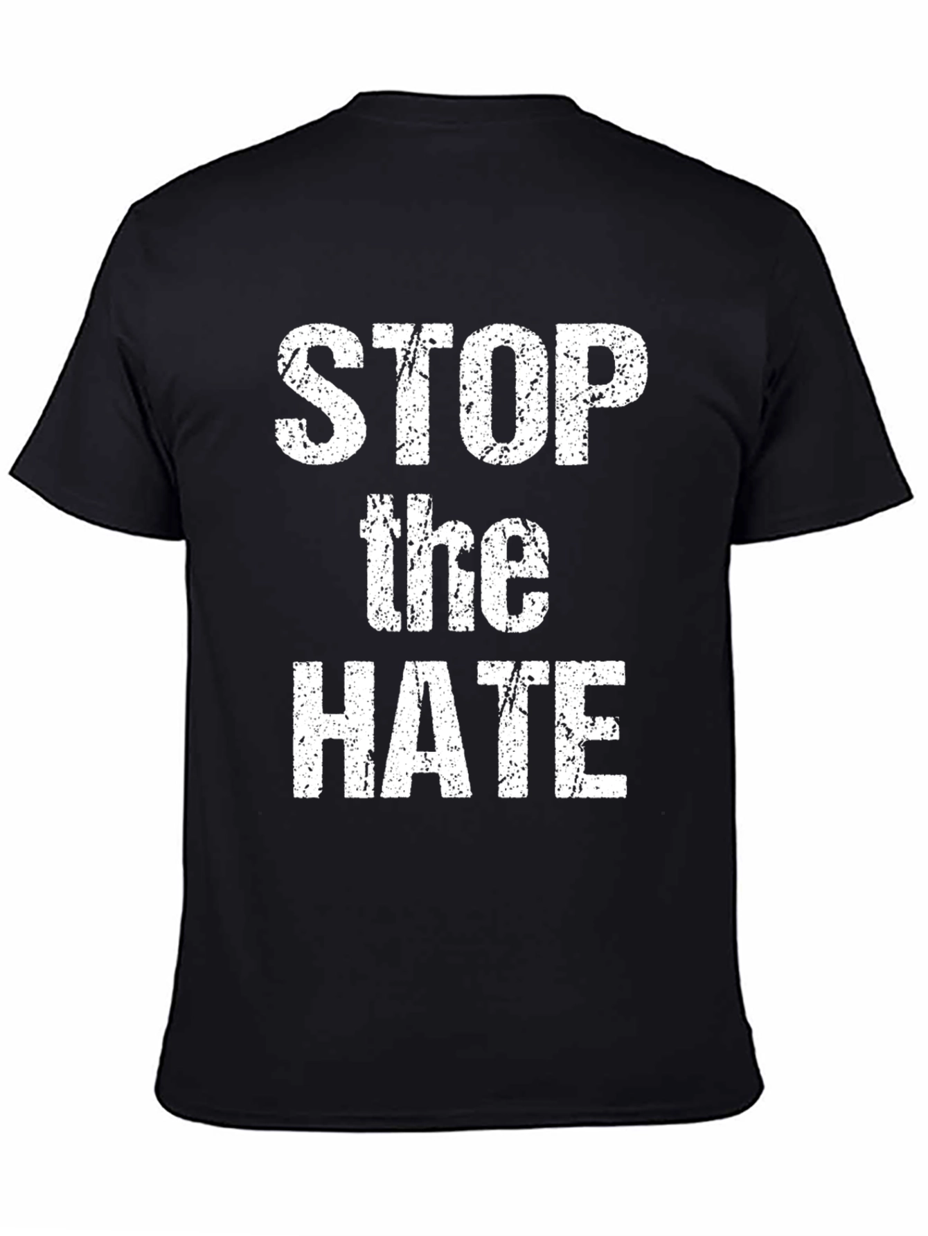 Stop the Hate Graphic Tee - Anti-Bullying Shirt