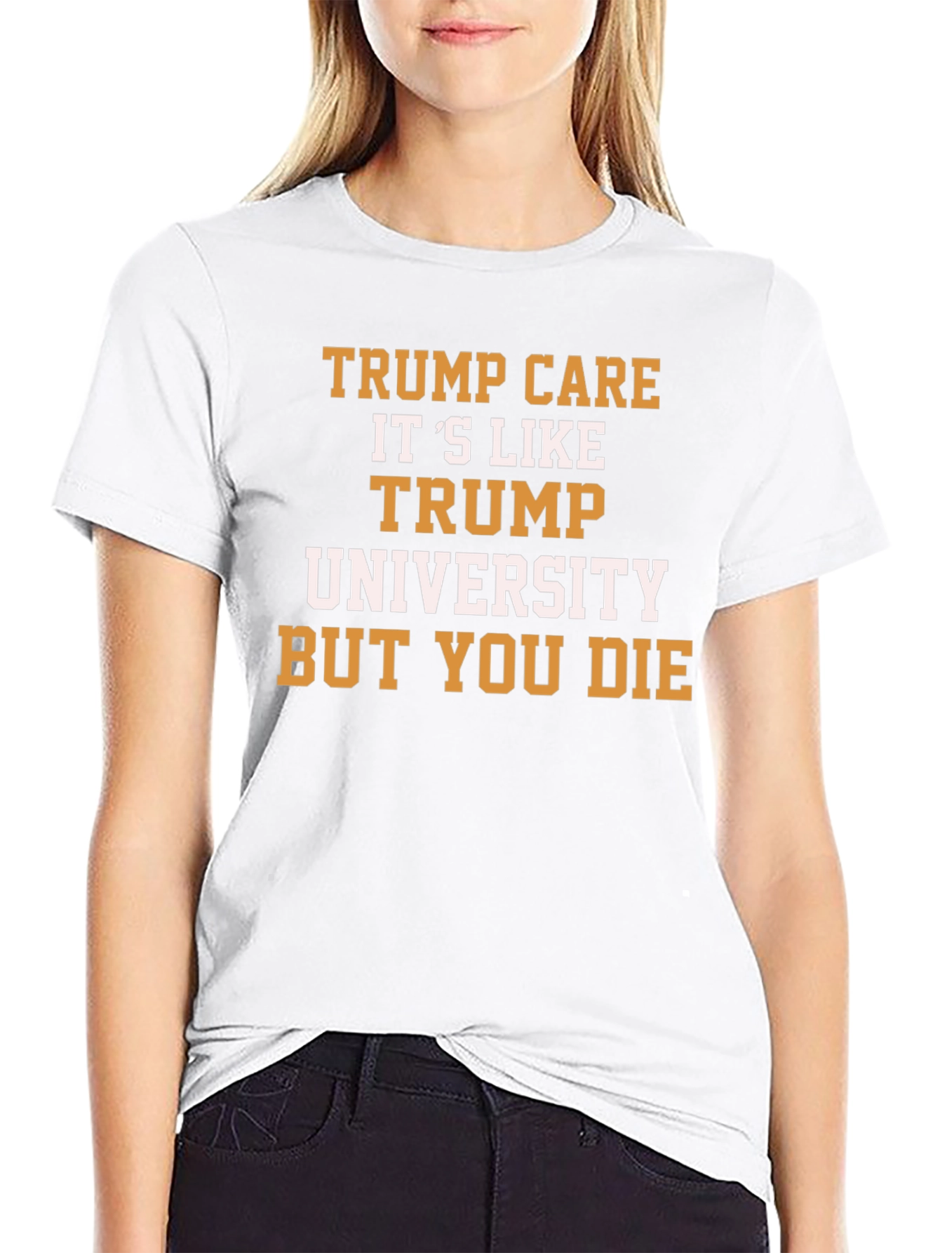 Trump Care T-Shirt Political Humor Graphic Tee