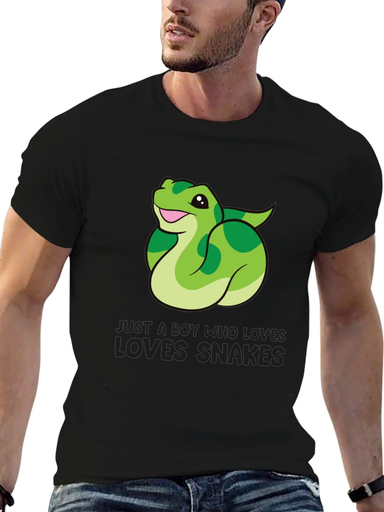 Just a Boy Who Loves Snakes T-Shirt