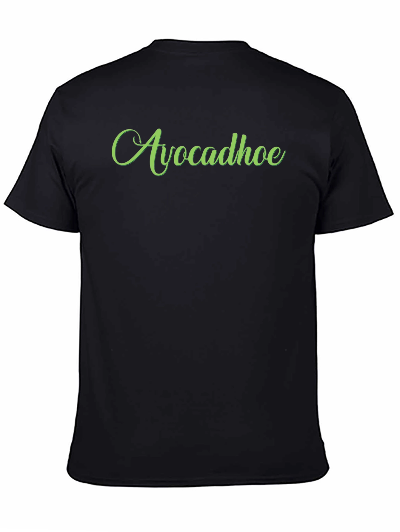 Avocadhoe T-Shirt - Soft Black Tee