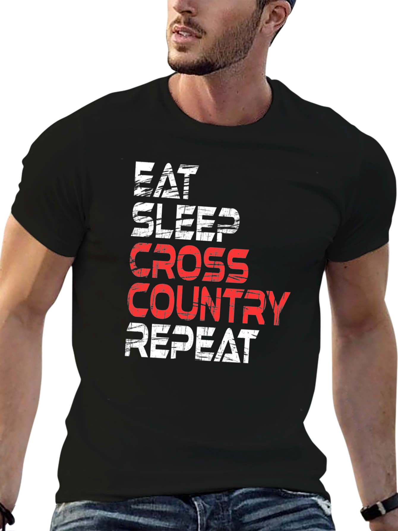 Eat Sleep Cross Country Repeat T-Shirt