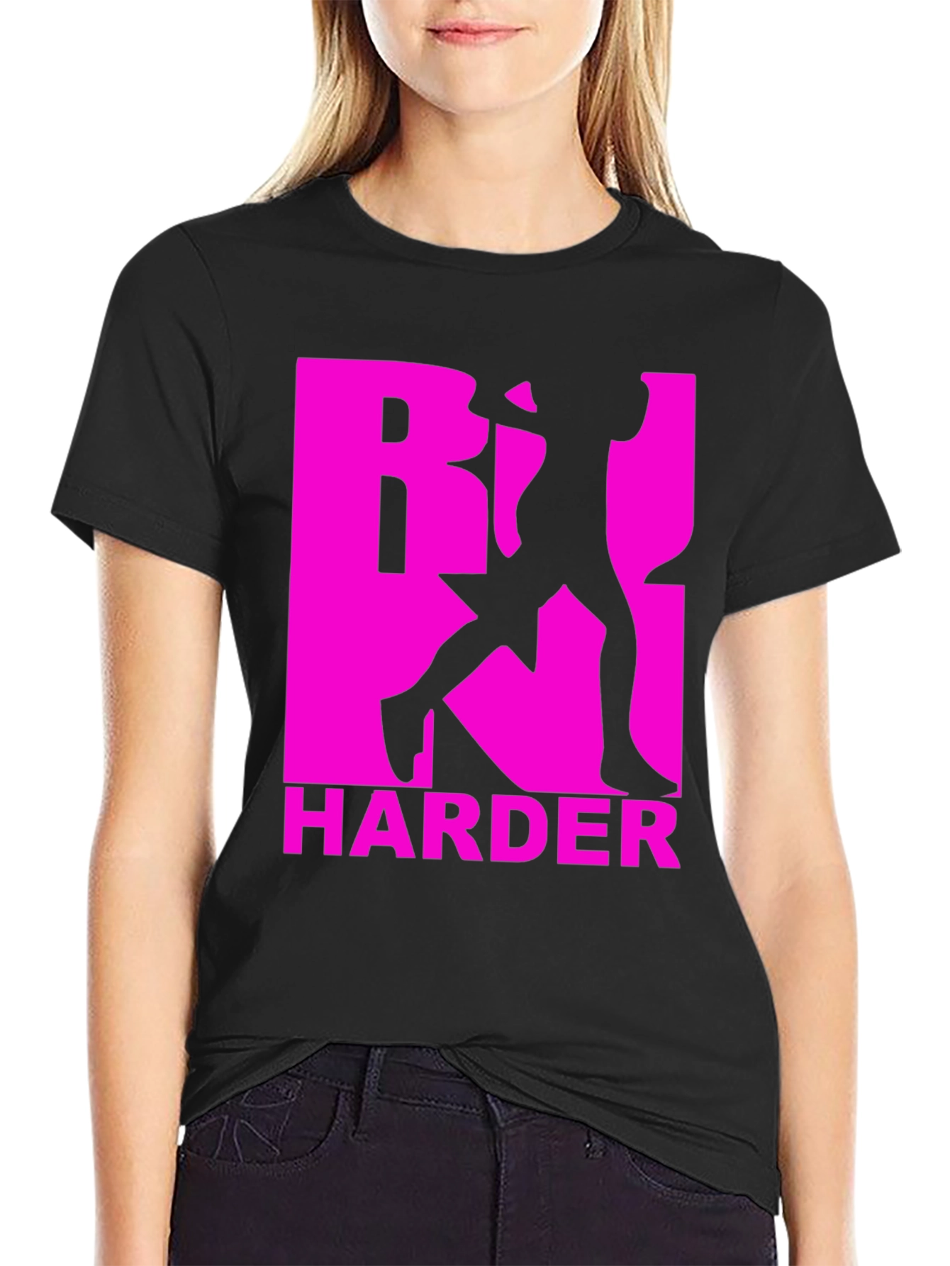 Work Harder T-Shirt - Motivational Fitness Apparel
