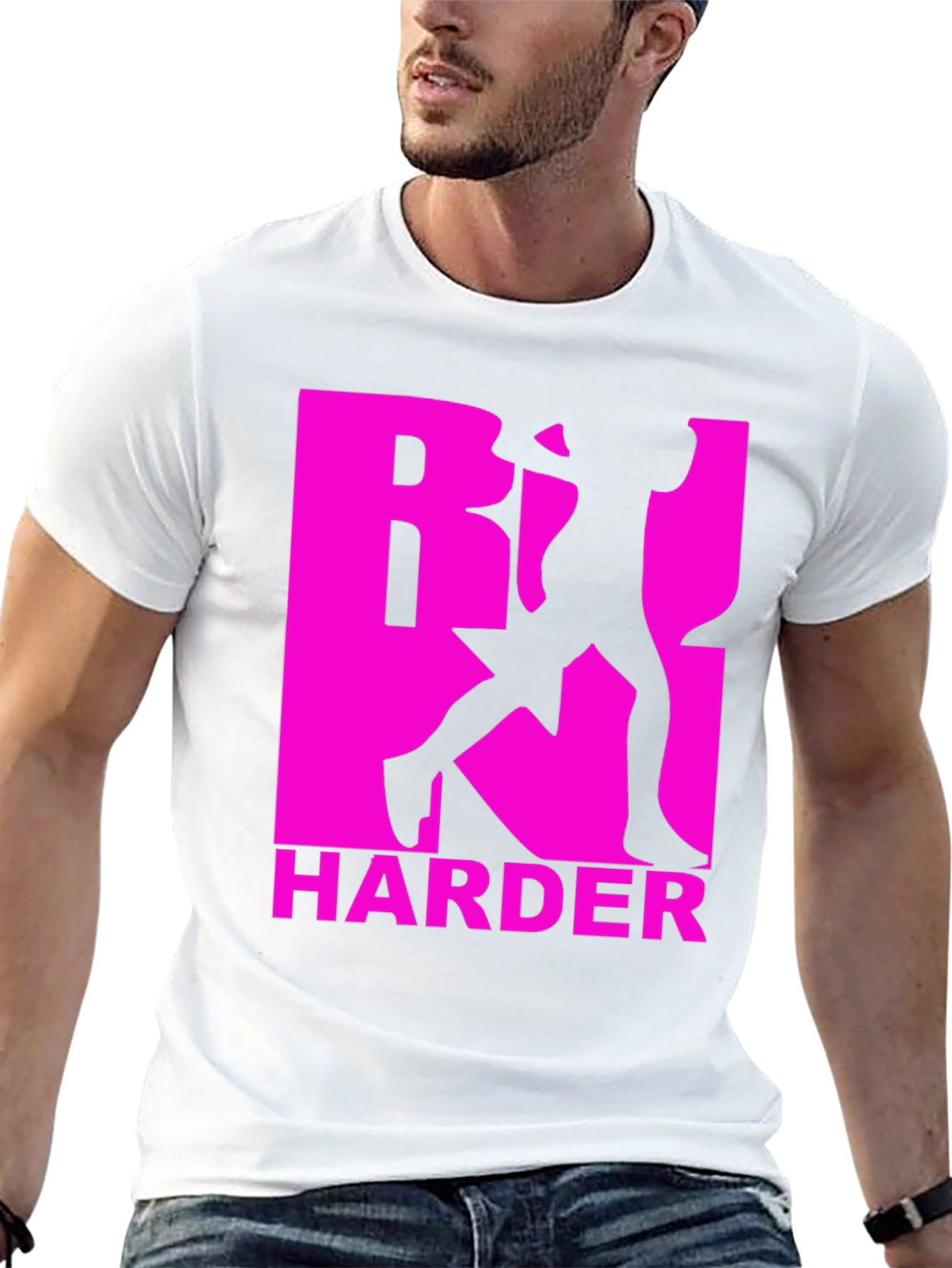 Work Harder T-Shirt - Motivational Fitness Apparel