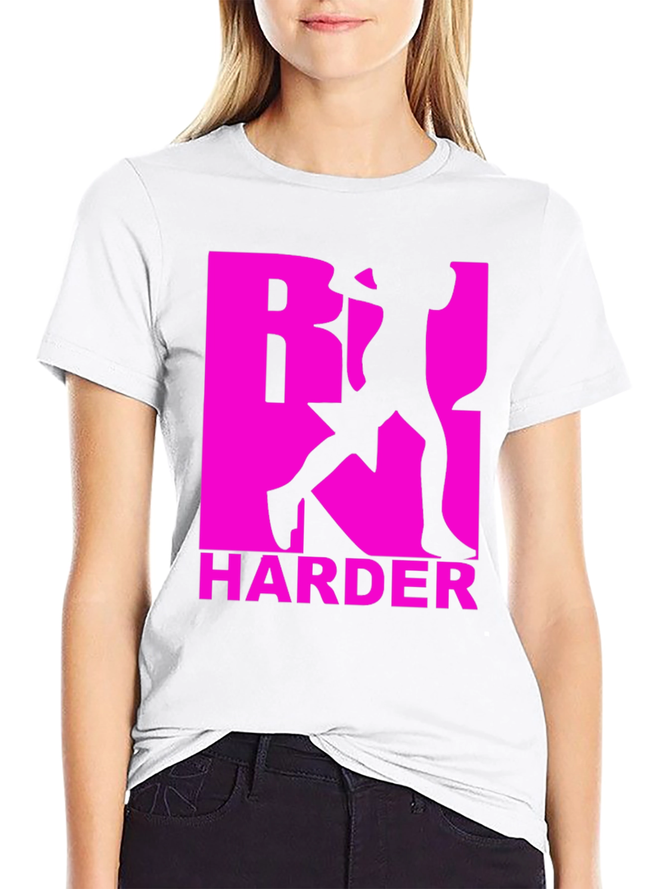 Work Harder T-Shirt - Motivational Fitness Apparel
