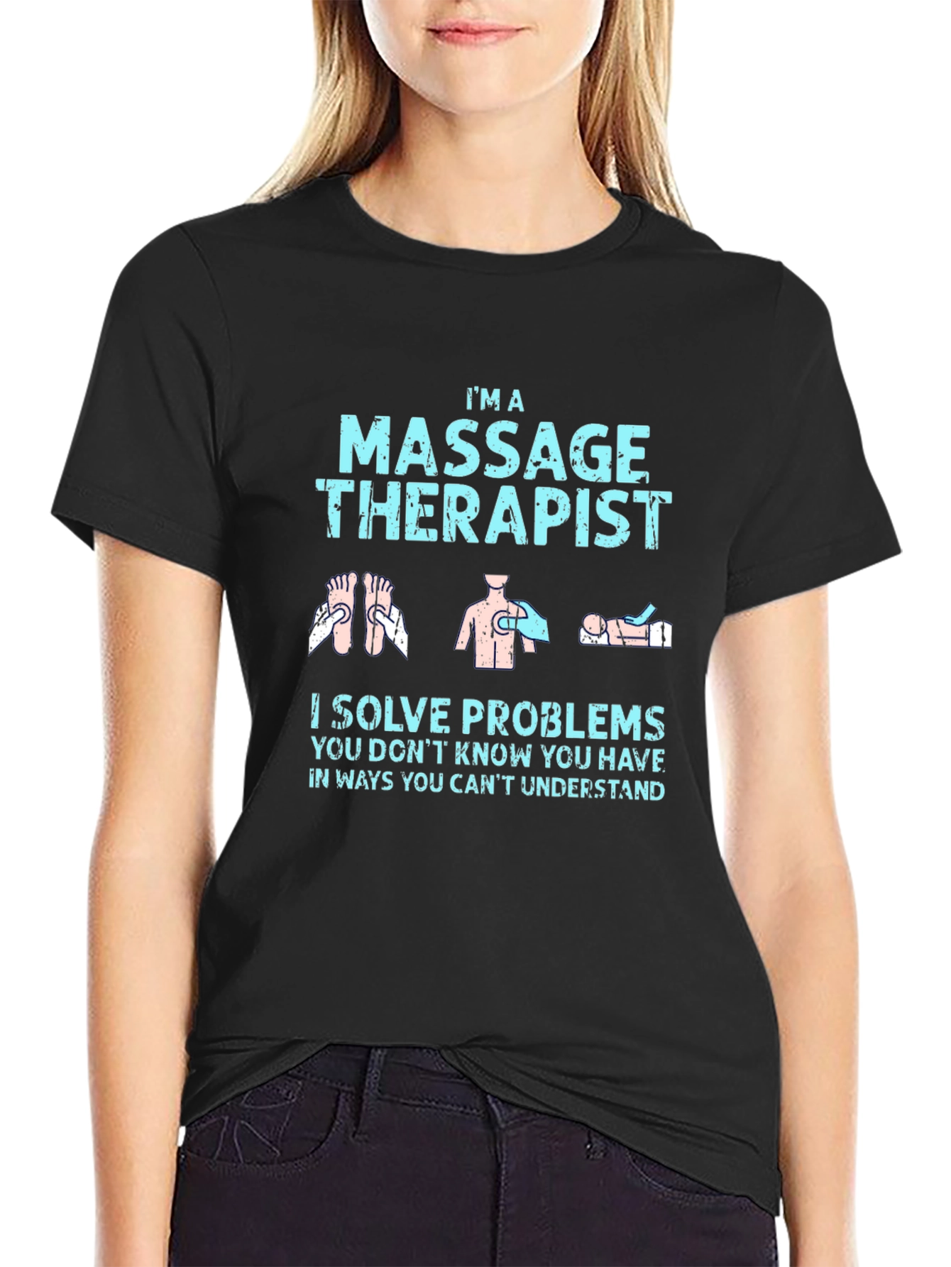 Massage Therapist Graphic T-Shirt