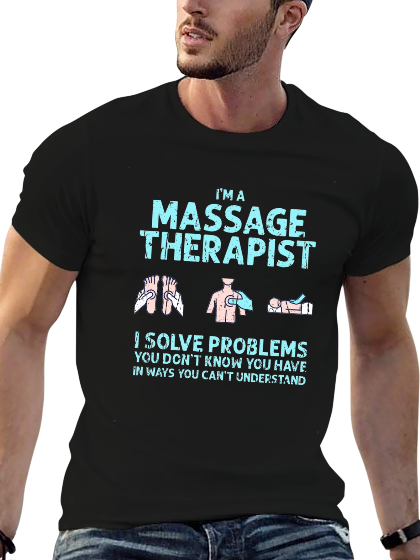 Massage Therapist Graphic T-Shirt