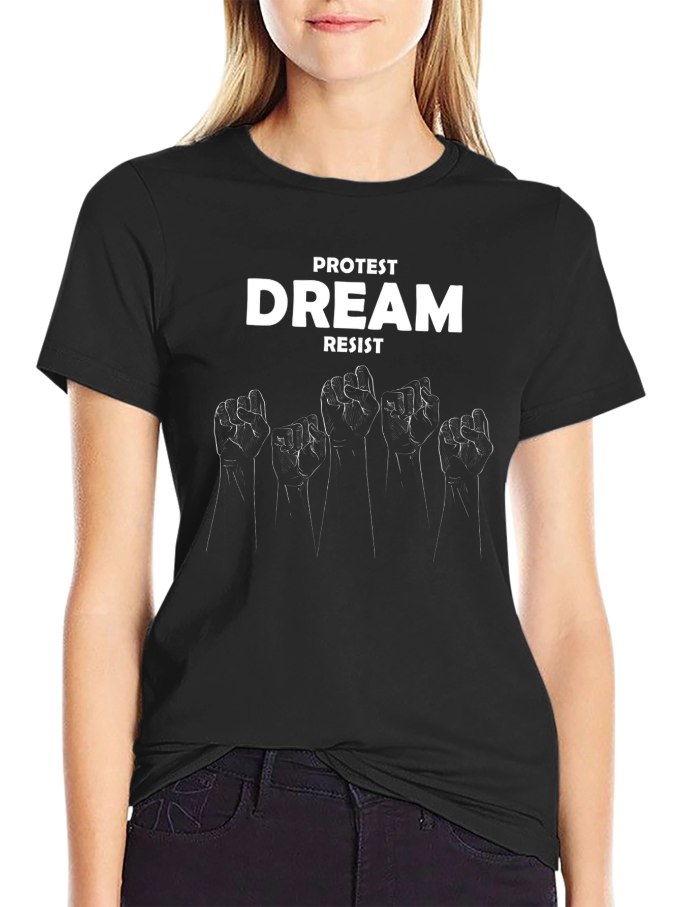 Protest Dream Resist Graphic Tee