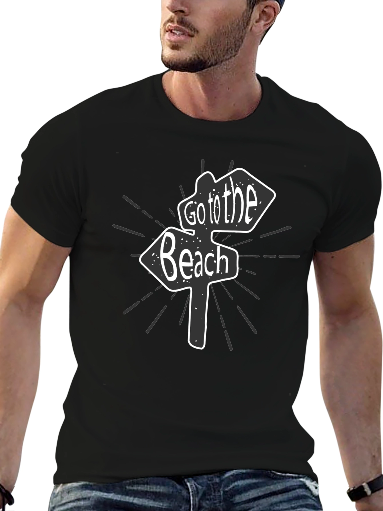 Go To The Beach Graphic Tee