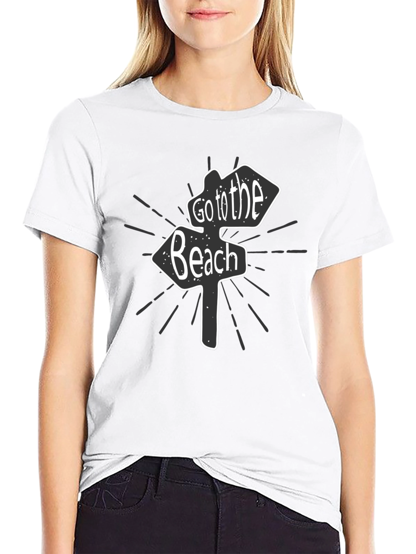 Go To The Beach Graphic Tee