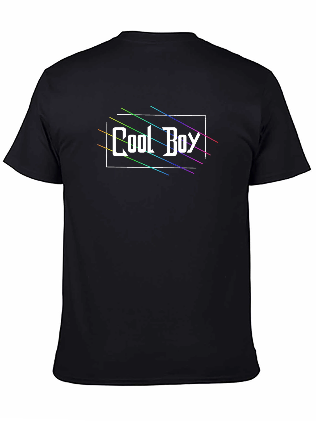 Cool Boy Graphic Tee - Black