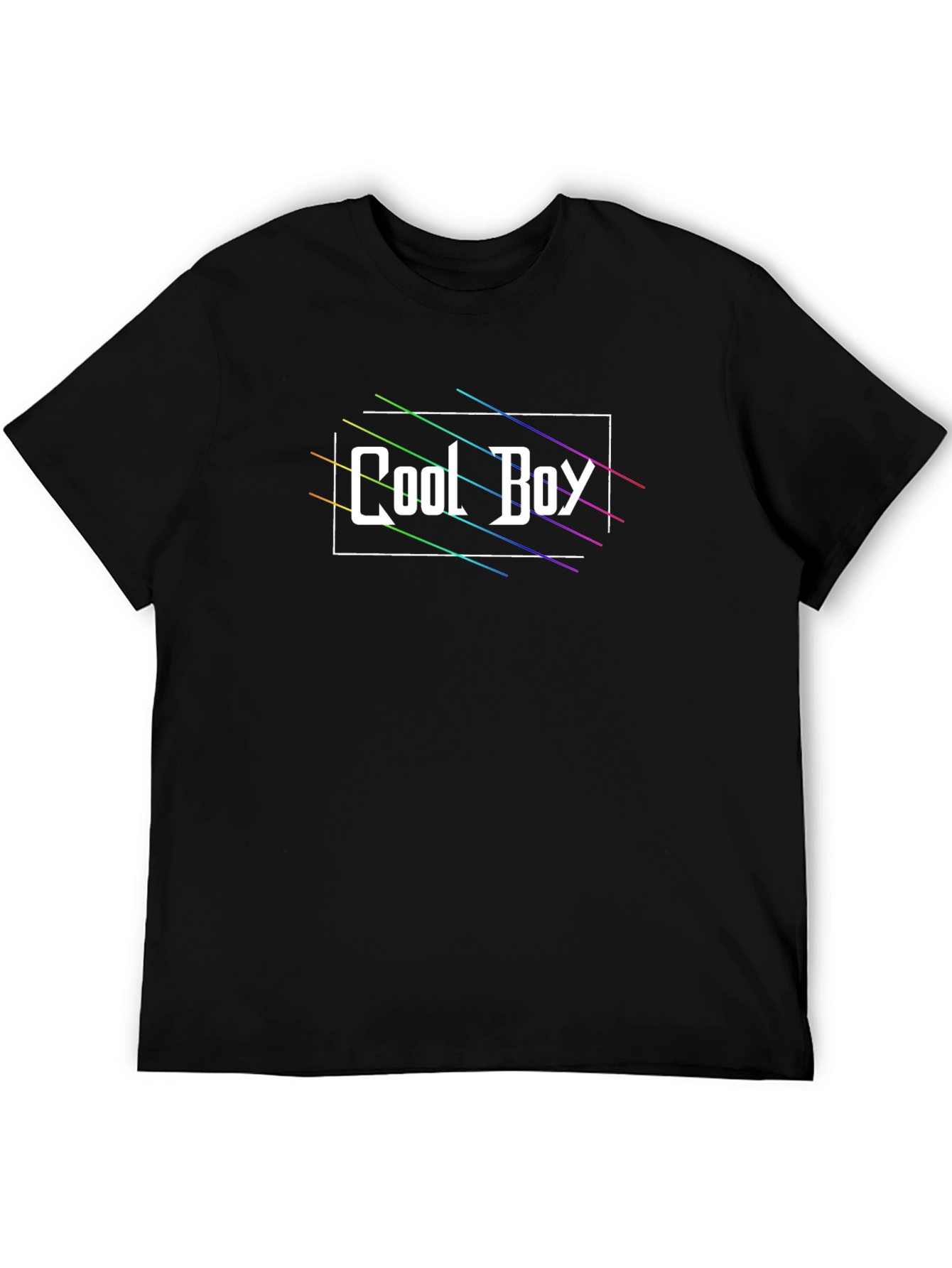 Cool Boy Graphic Tee - Black