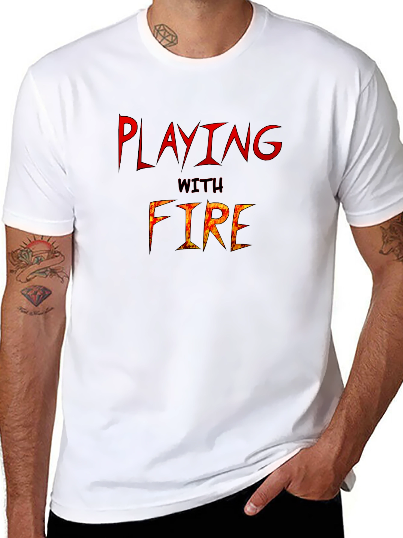 Playing With Fire Graphic T-Shirt