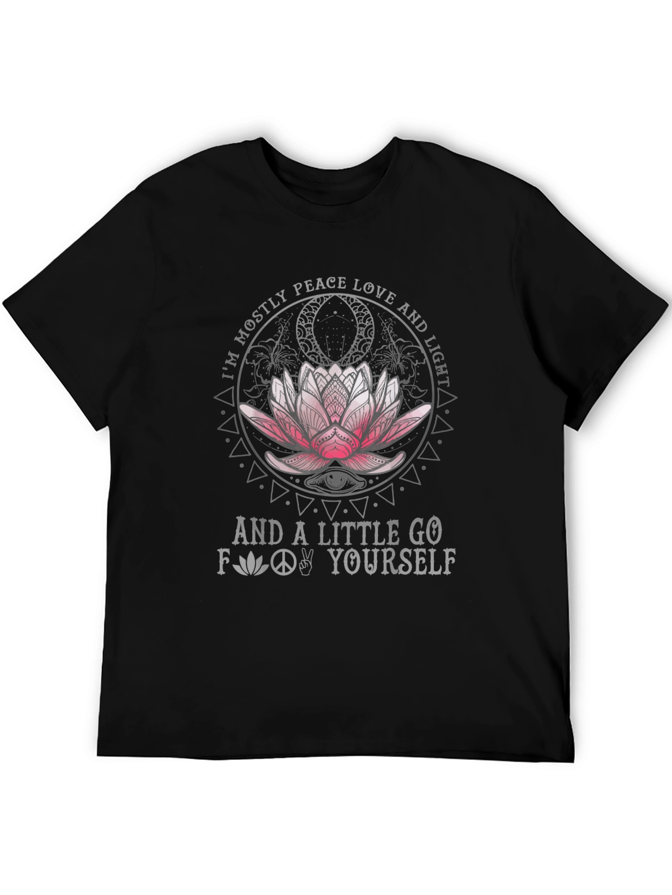 Peace Love Light Graphic T-Shirt