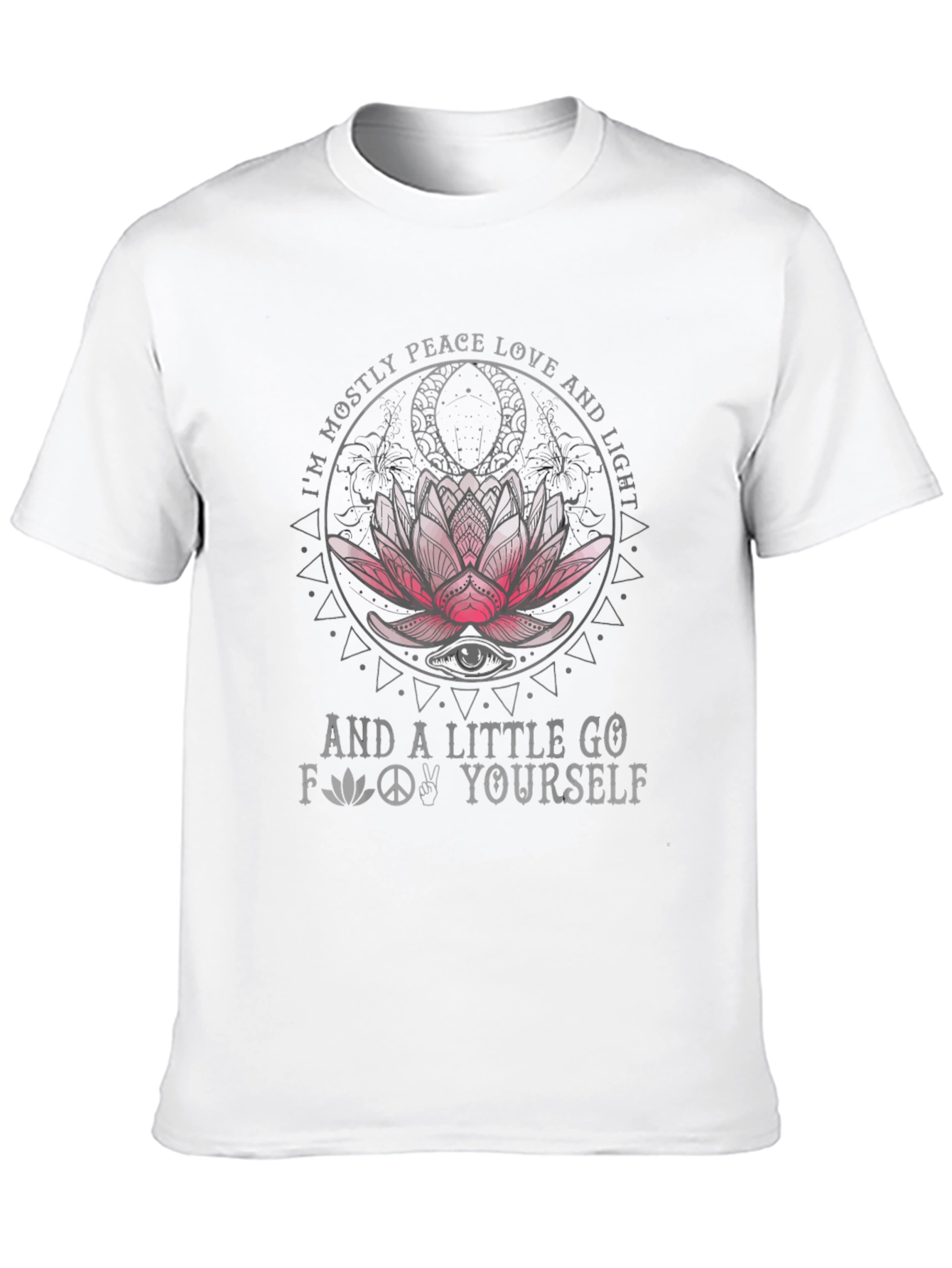 Peace Love Light Graphic T-Shirt