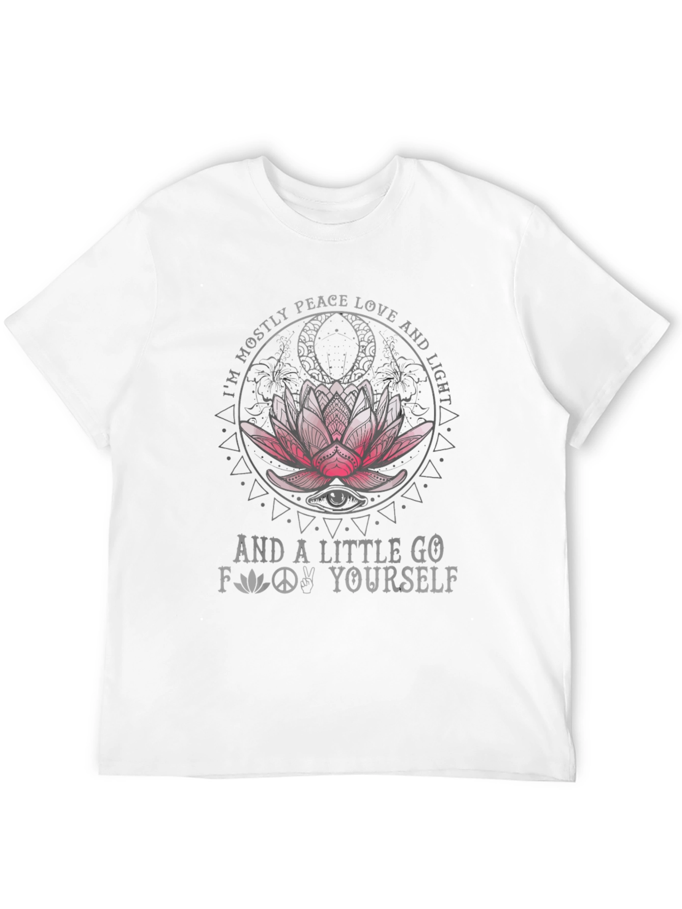 Peace Love Light Graphic T-Shirt