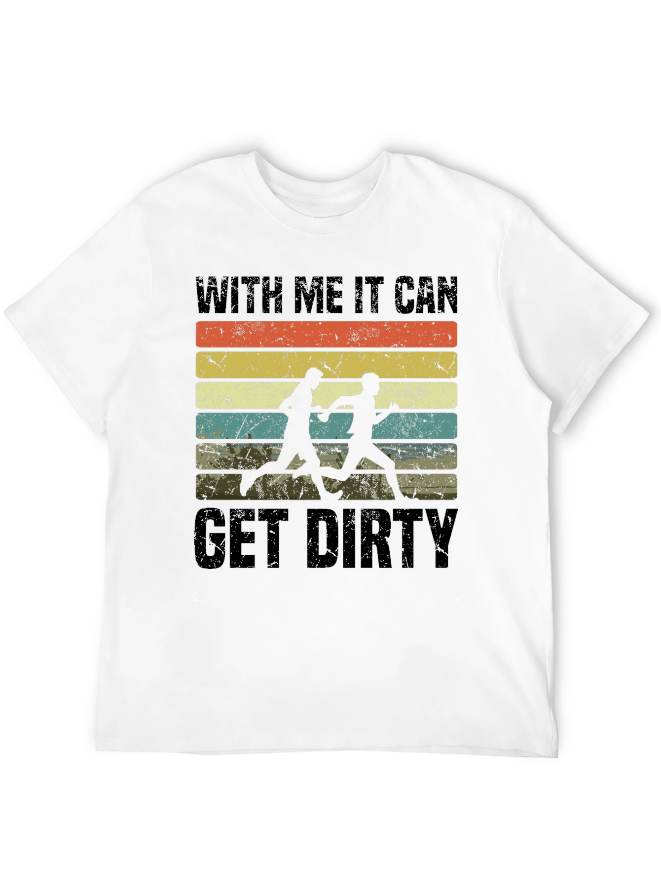 Trail Running Get Dirty Graphic Tee