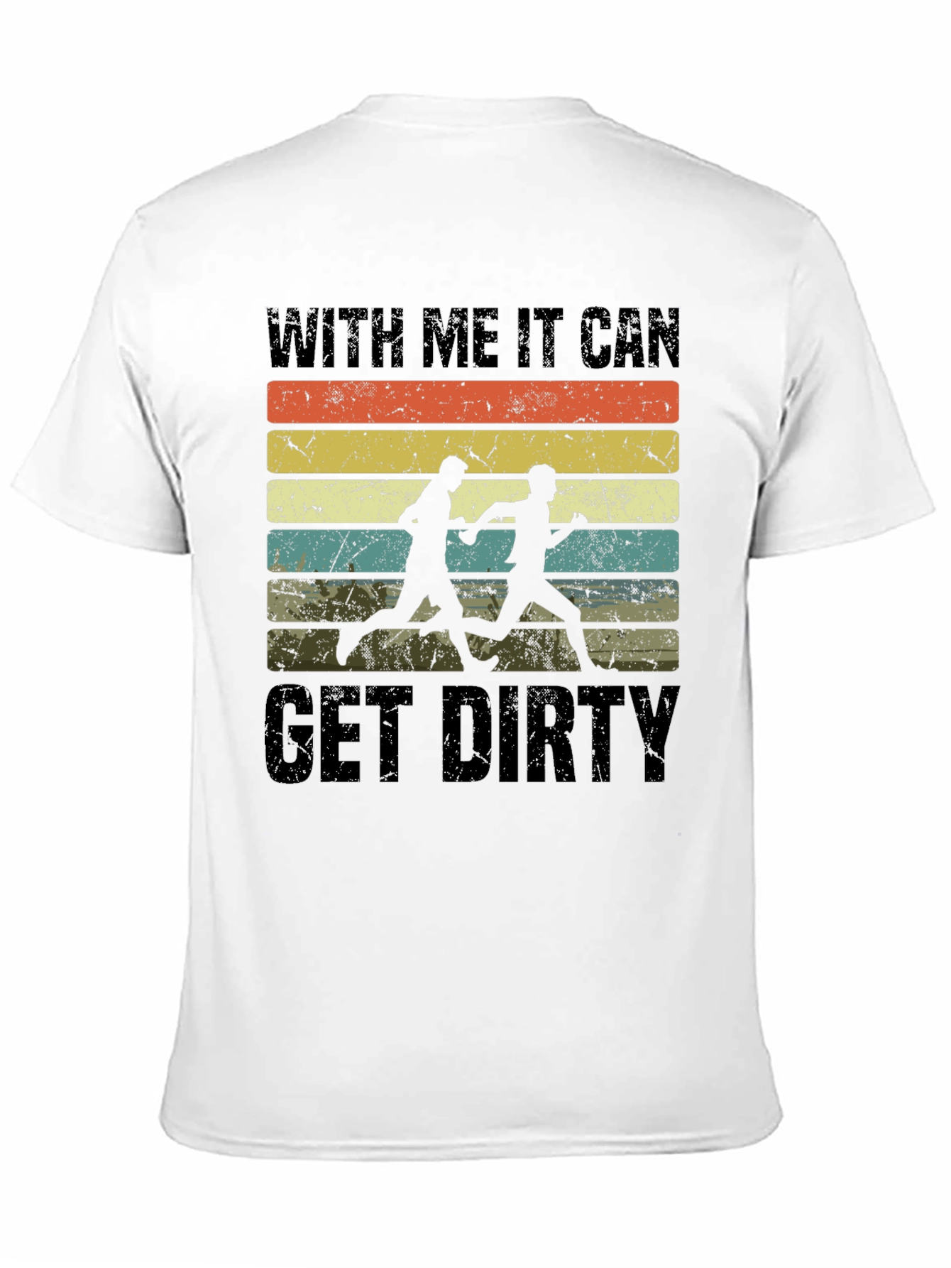 Trail Running Get Dirty Graphic Tee