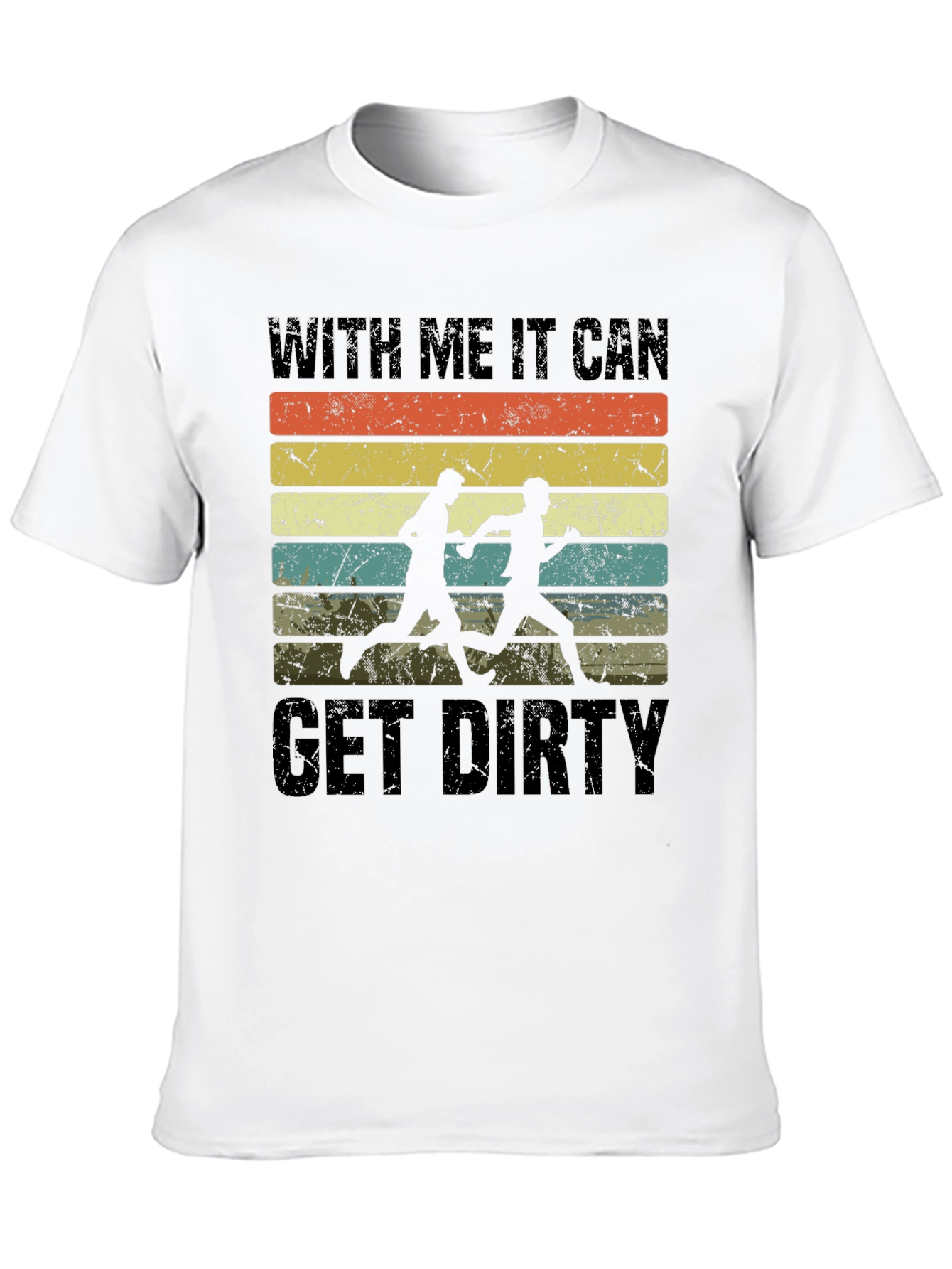 Trail Running Get Dirty Graphic Tee