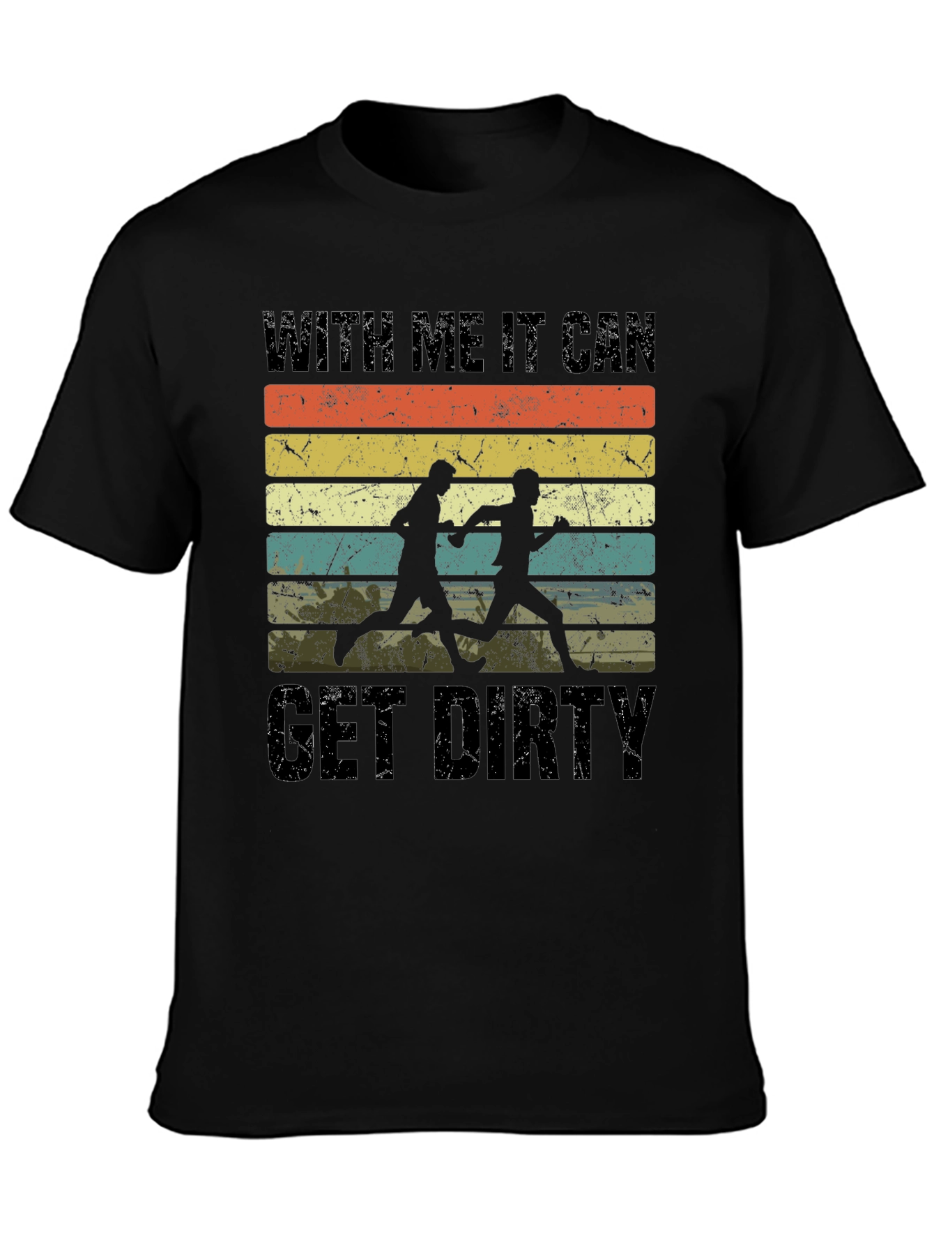 Trail Running Get Dirty Graphic Tee