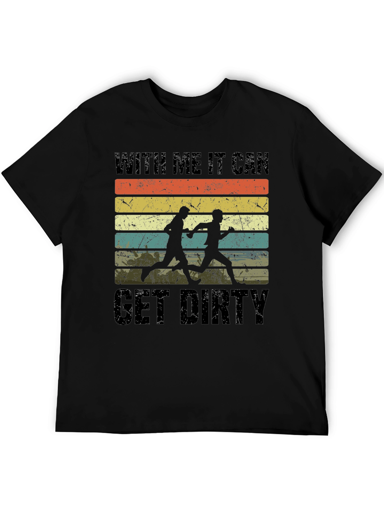 Trail Running Get Dirty Graphic Tee
