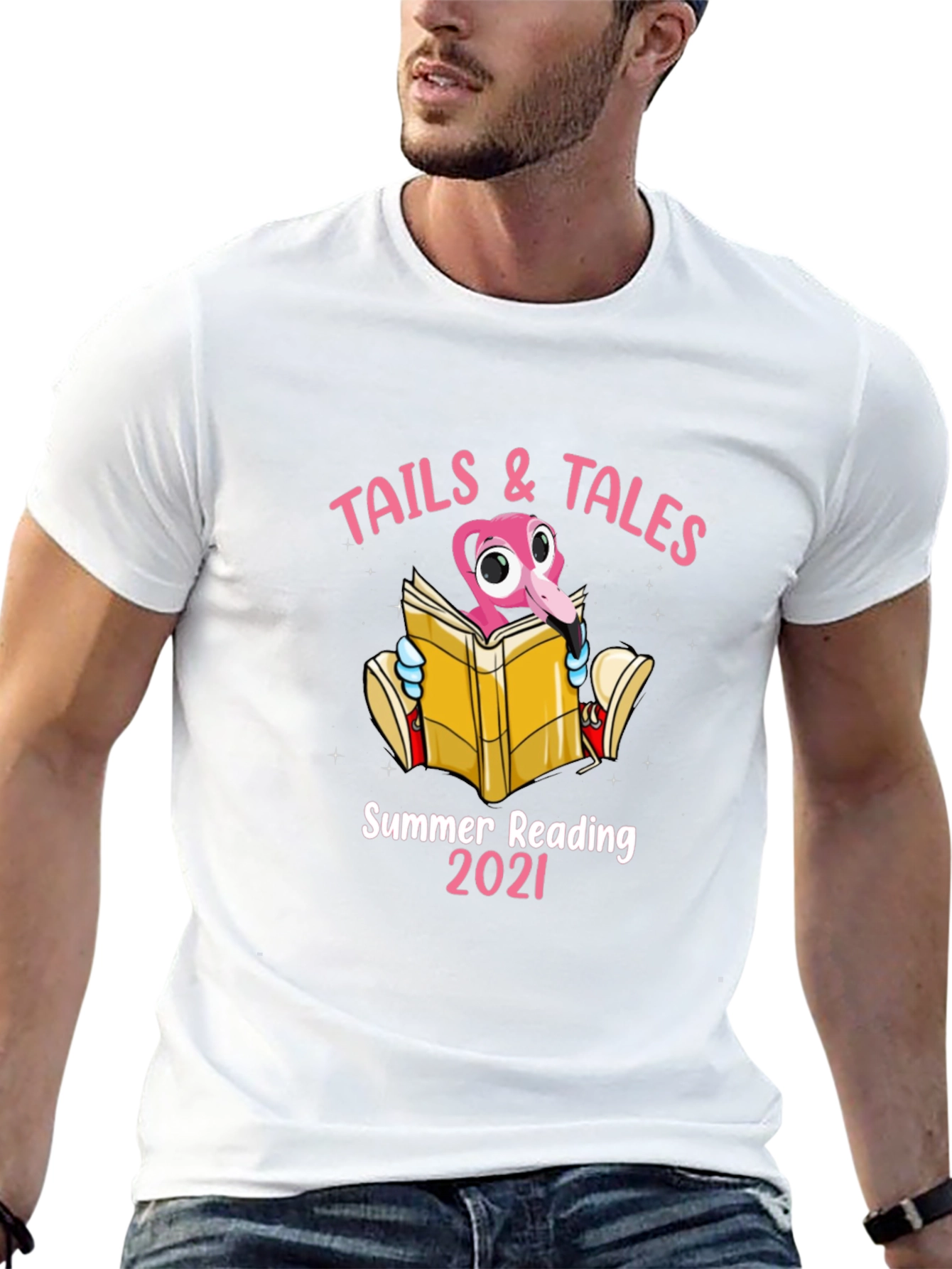Tails & Tales Summer Reading 2021 T-Shirt