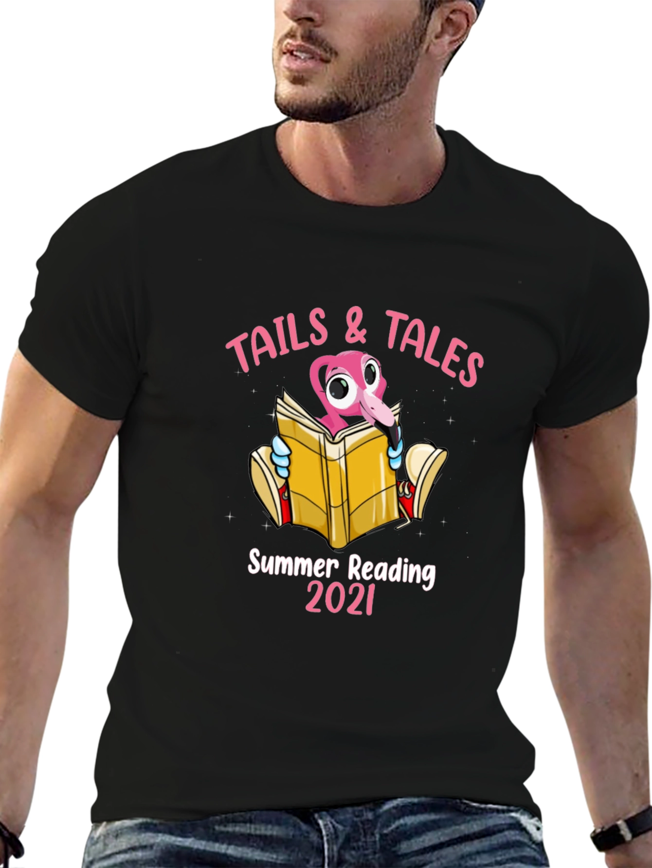 Tails & Tales Summer Reading 2021 T-Shirt