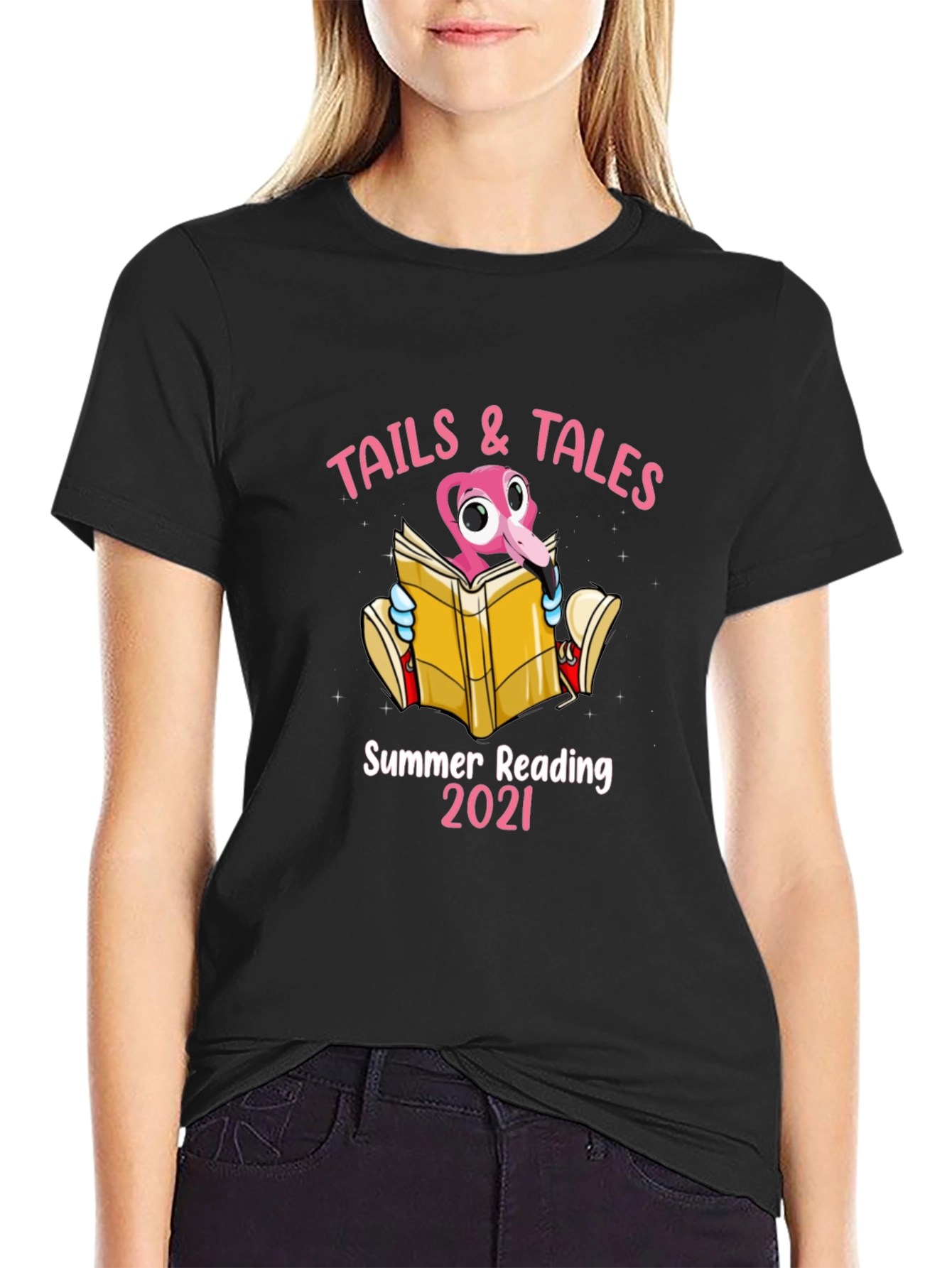 Tails & Tales Summer Reading 2021 T-Shirt