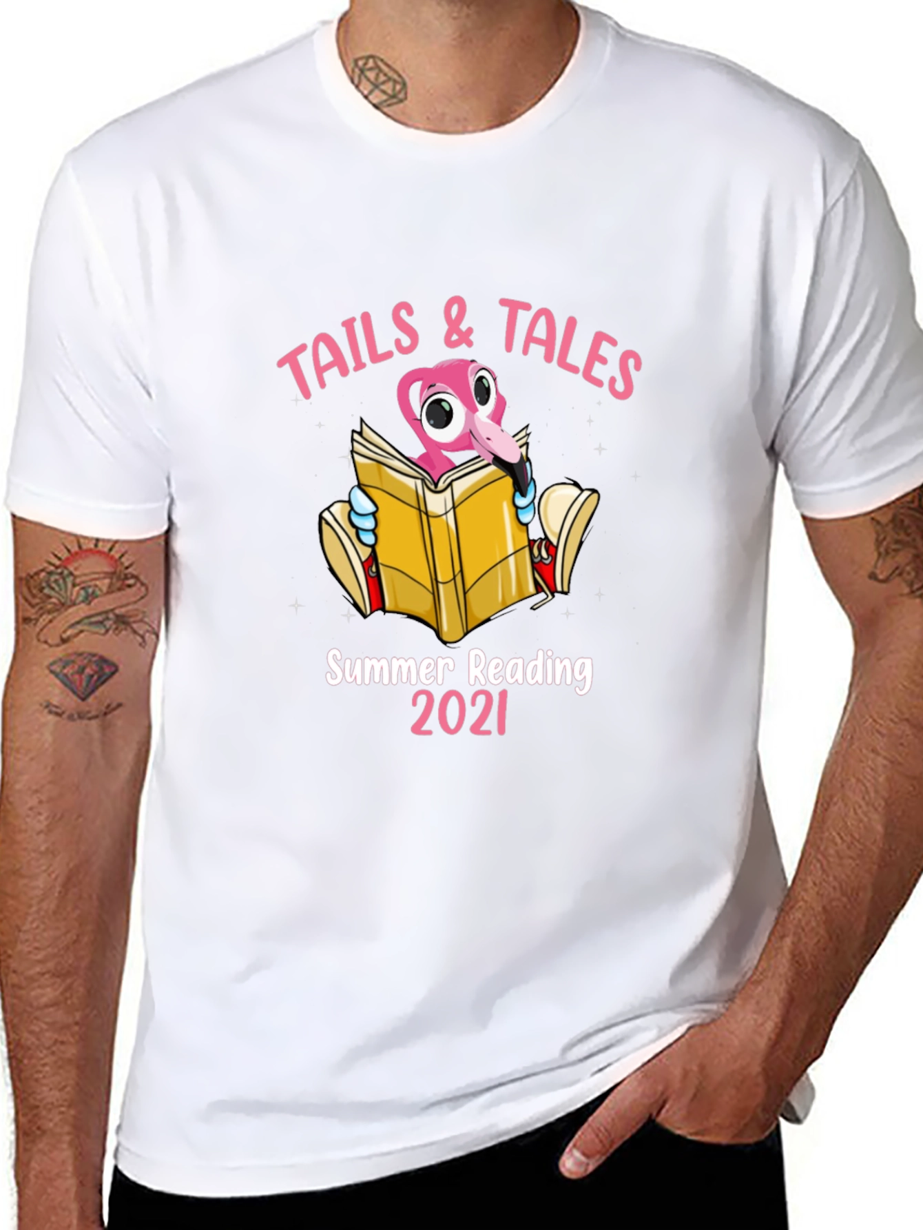 Tails & Tales Summer Reading 2021 T-Shirt
