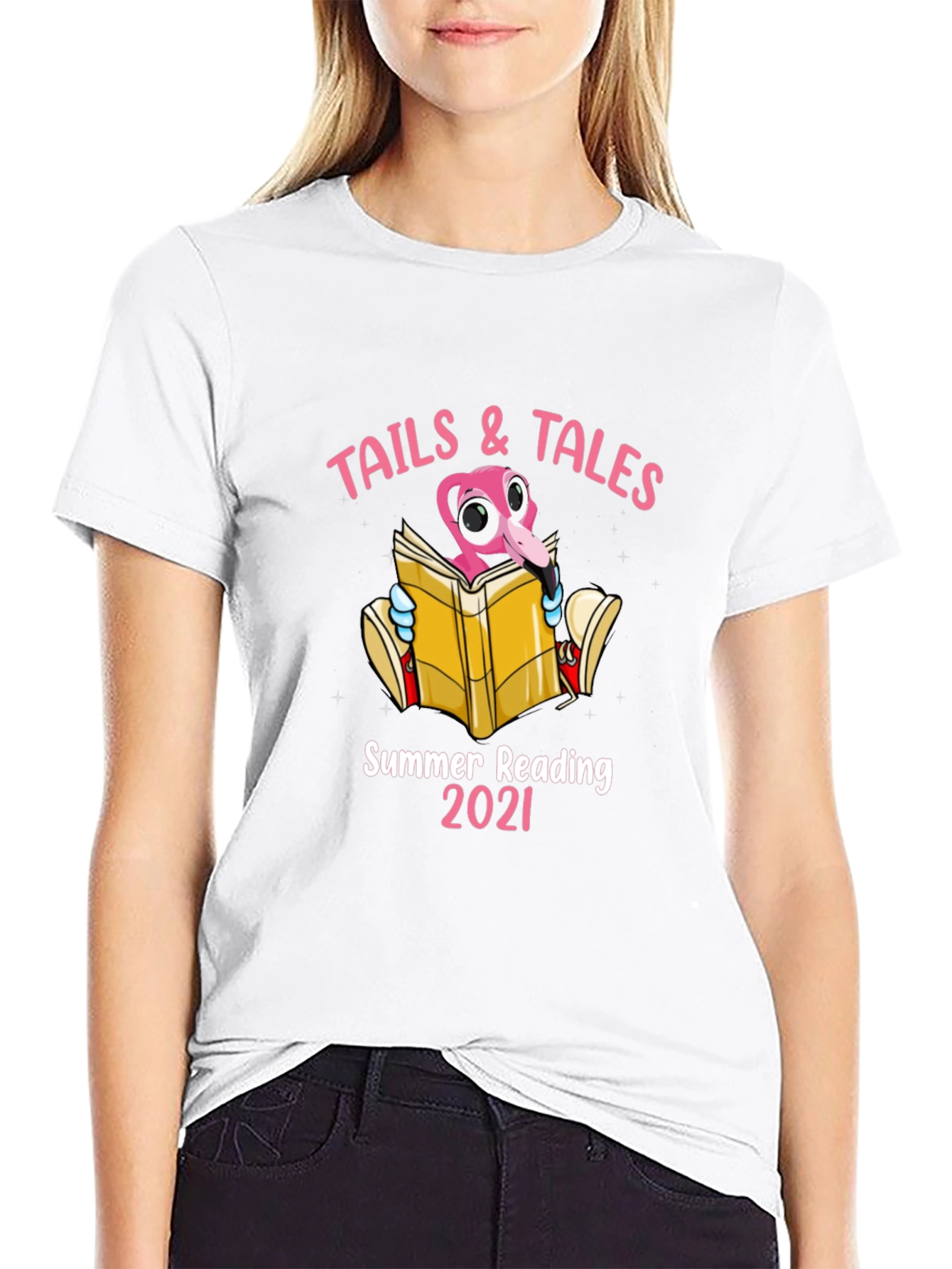 Tails & Tales Summer Reading 2021 T-Shirt