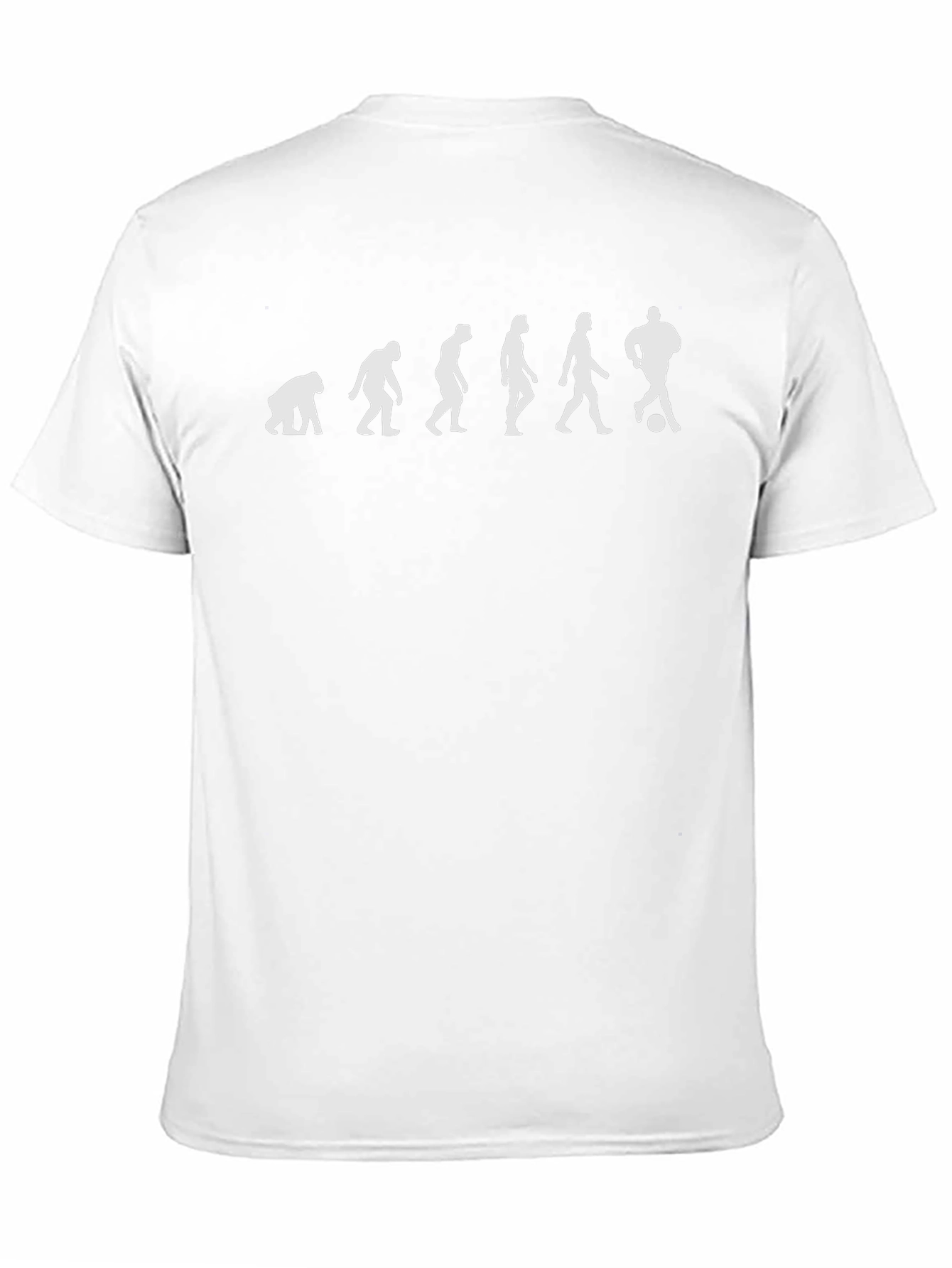 Evolution of Soccer Black T-Shirt
