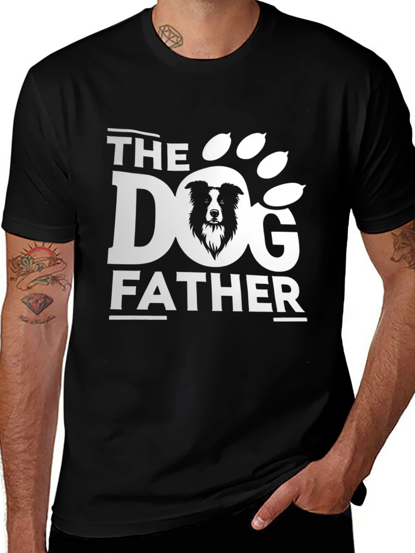 Dog Father T-Shirt - Pet Lover Gift