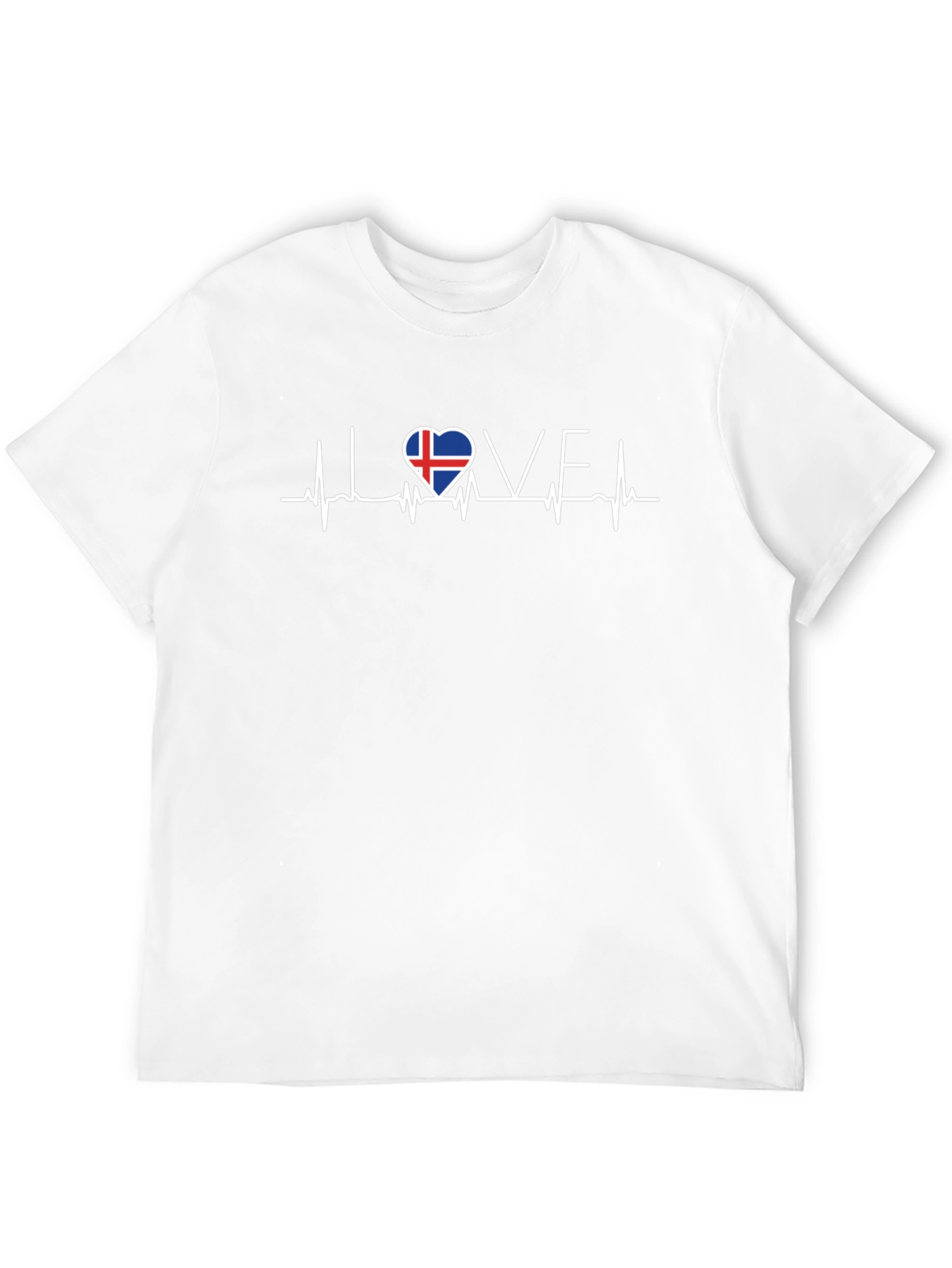 Icelandic Love Heartbeat T-Shirt