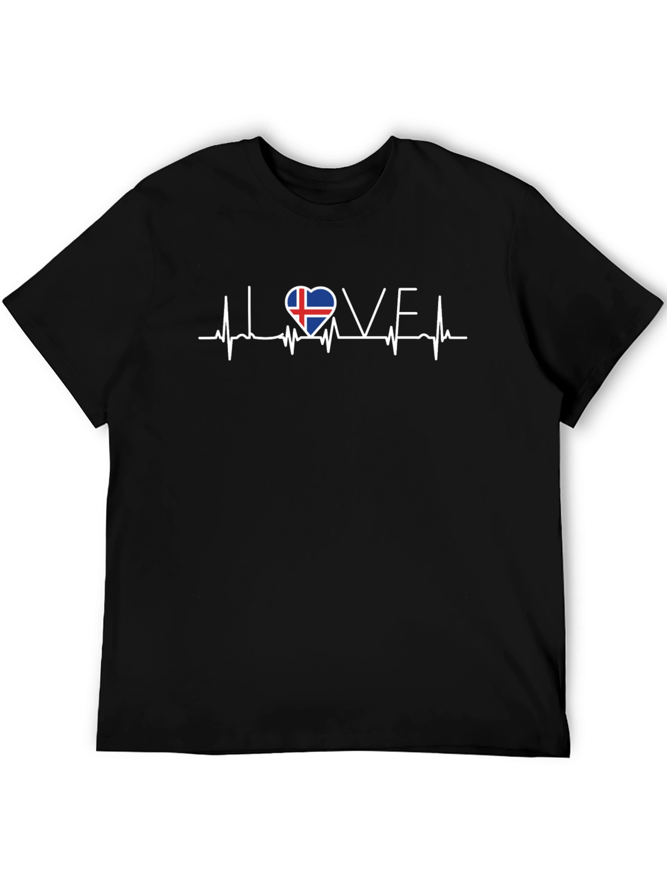Icelandic Love Heartbeat T-Shirt