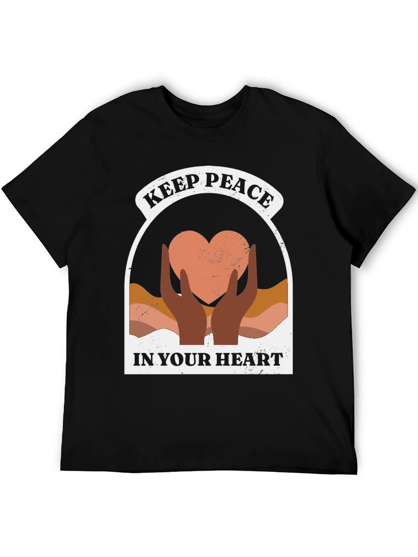 Keep Peace in Your Heart Graphic T-Shirt
