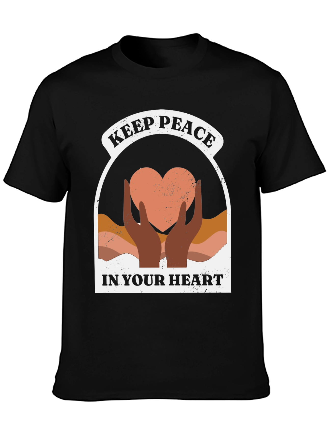 Keep Peace in Your Heart Graphic T-Shirt