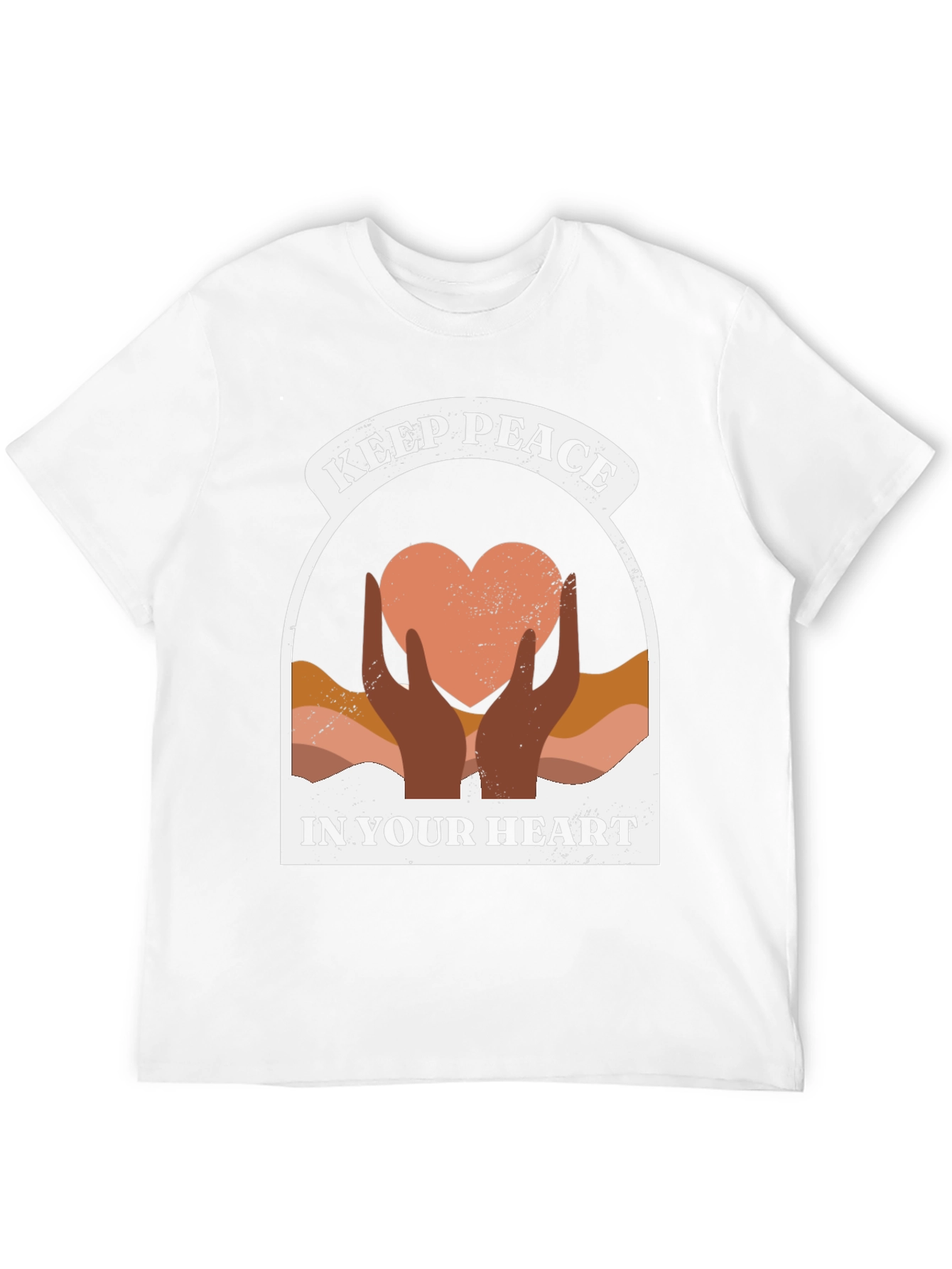 Keep Peace in Your Heart Graphic T-Shirt