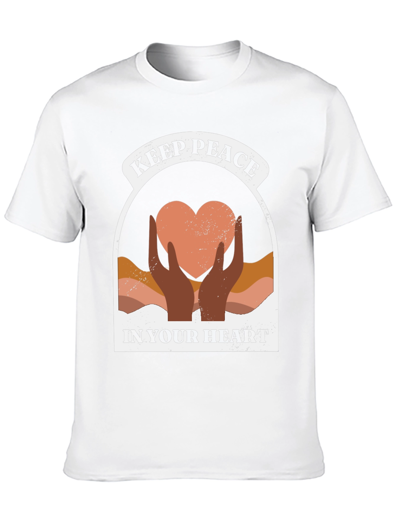 Keep Peace in Your Heart Graphic T-Shirt