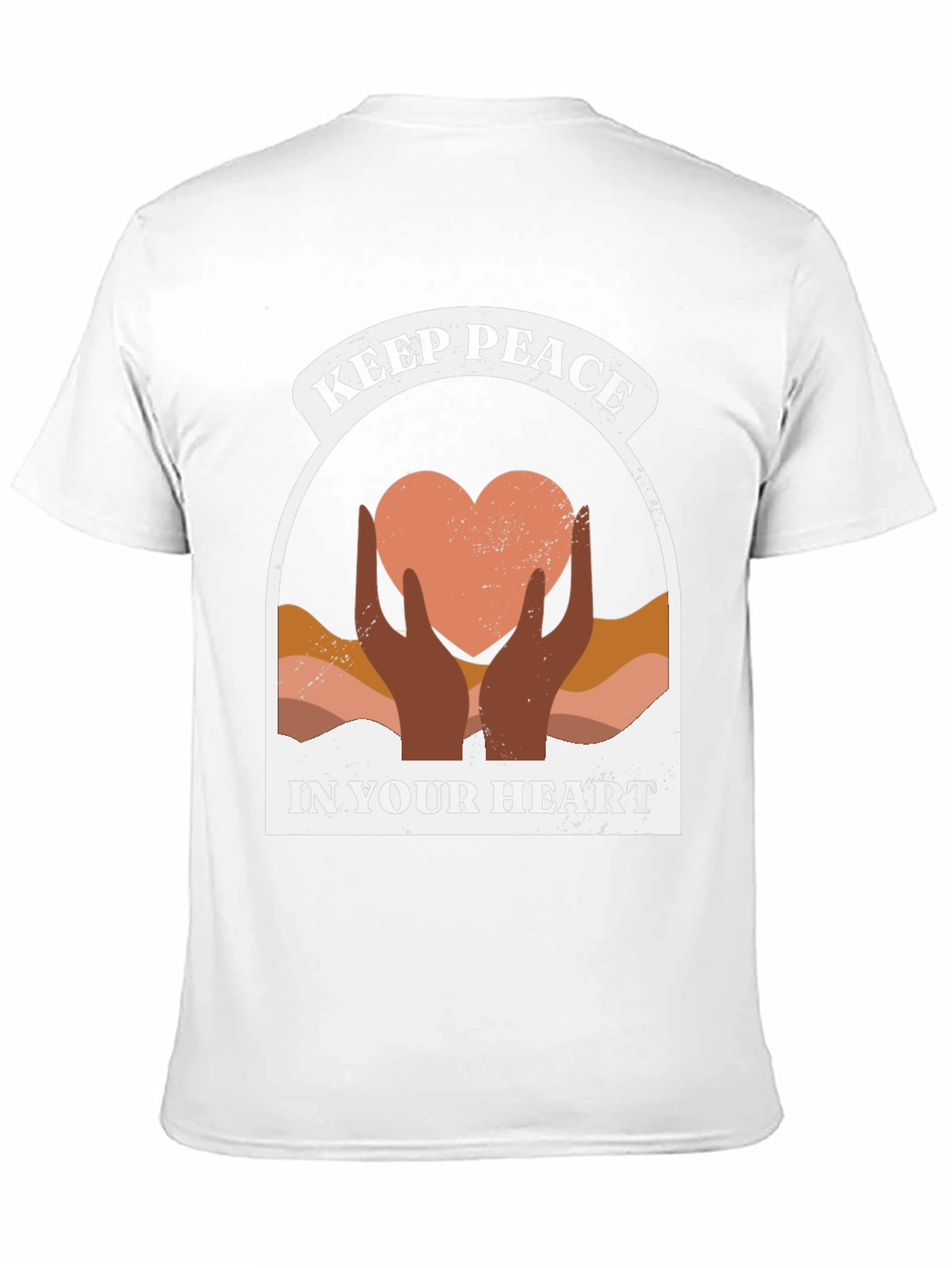 Keep Peace in Your Heart Graphic T-Shirt