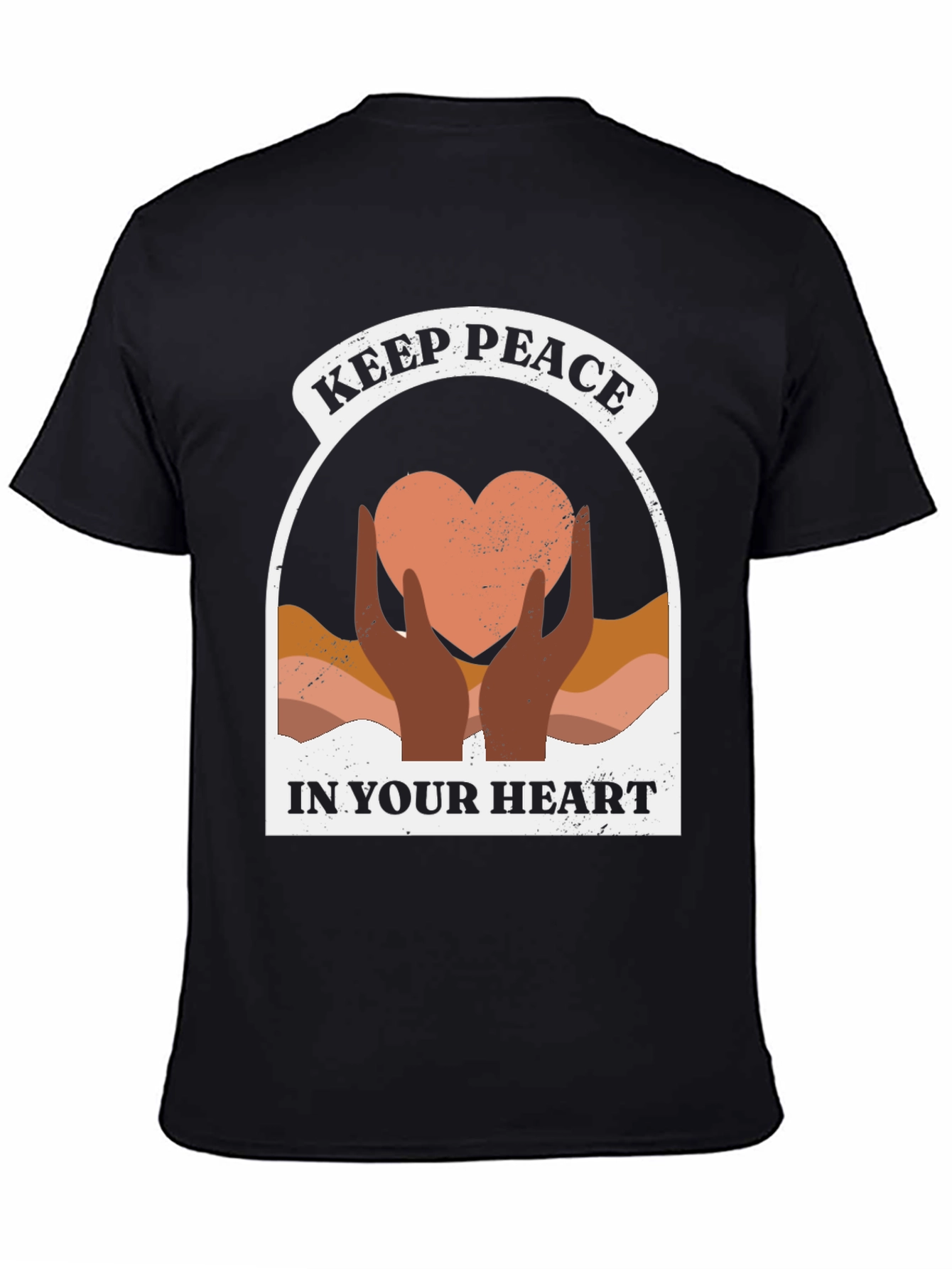Keep Peace in Your Heart Graphic T-Shirt