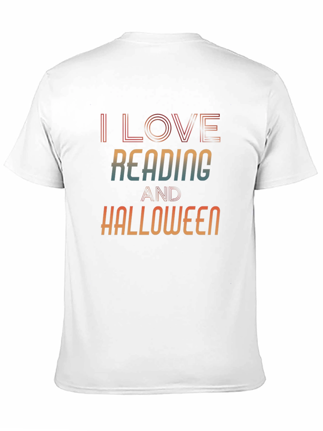 I Love Reading And Halloween T-Shirt