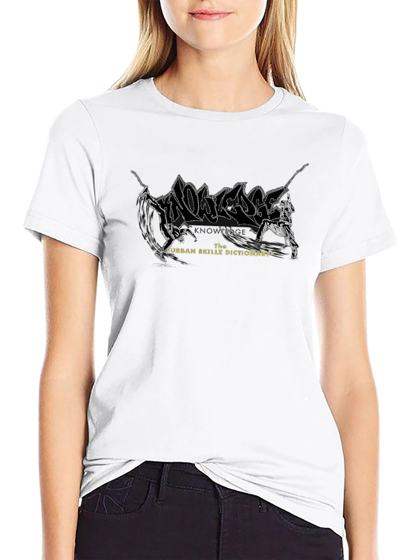 Knowledge Urban Skillz Dictionary Graphic T-Shirt