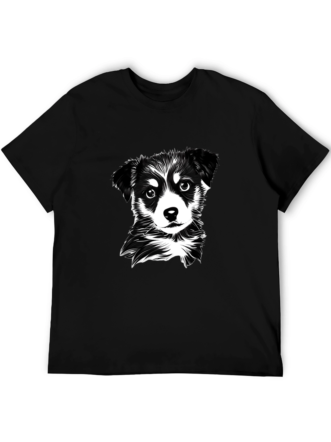 Black Dog Graphic T-Shirt