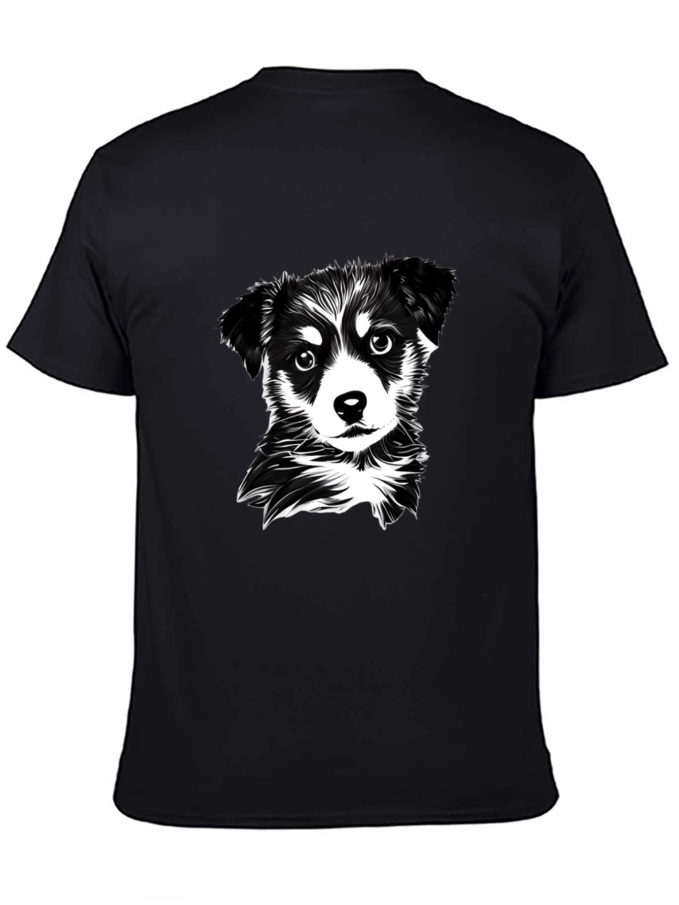 Black Dog Graphic T-Shirt
