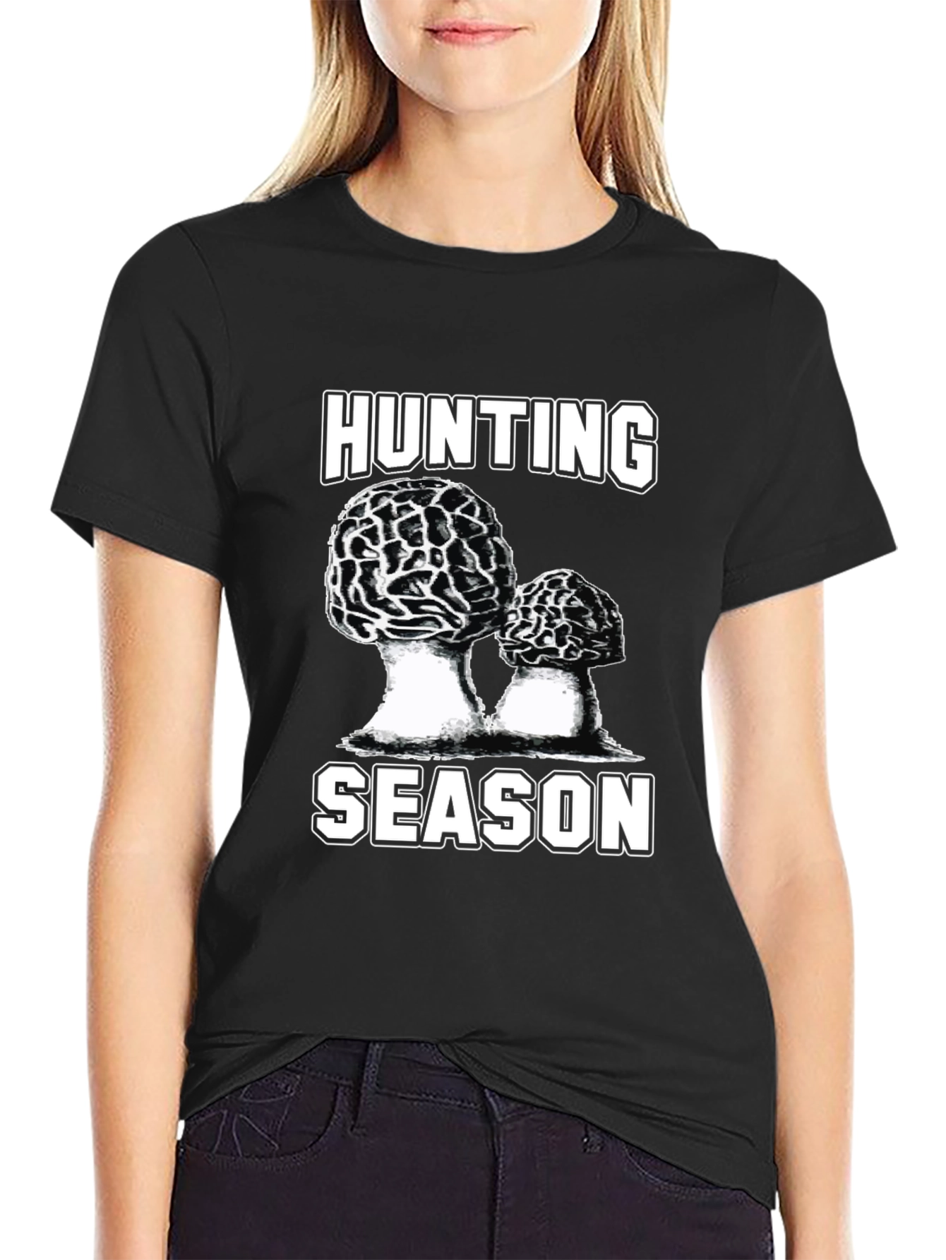Hunting Season Morel Mushroom T-Shirt